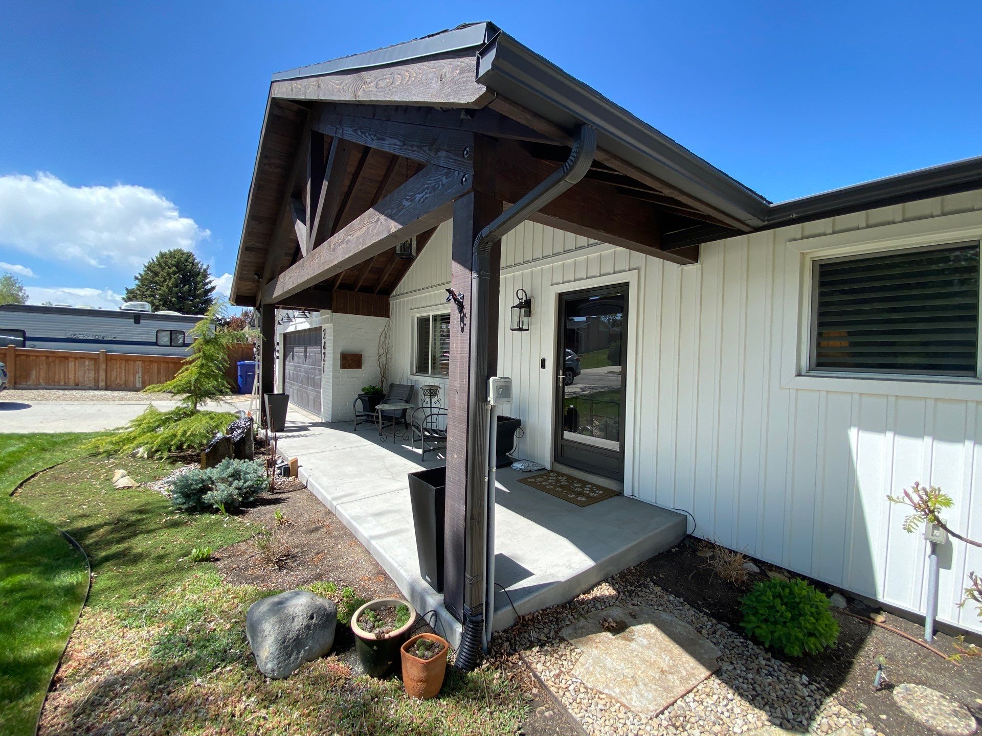 Project in Cotton Wood Heights by Emerald Gotcha Gutters 
