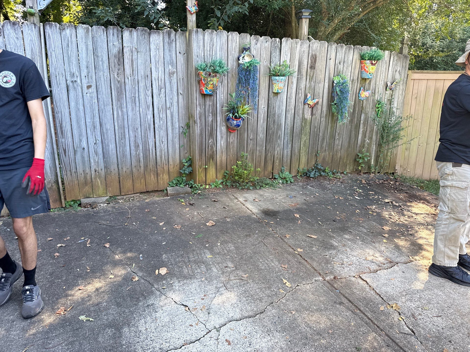 Project in Charlotte by Badger Hauling