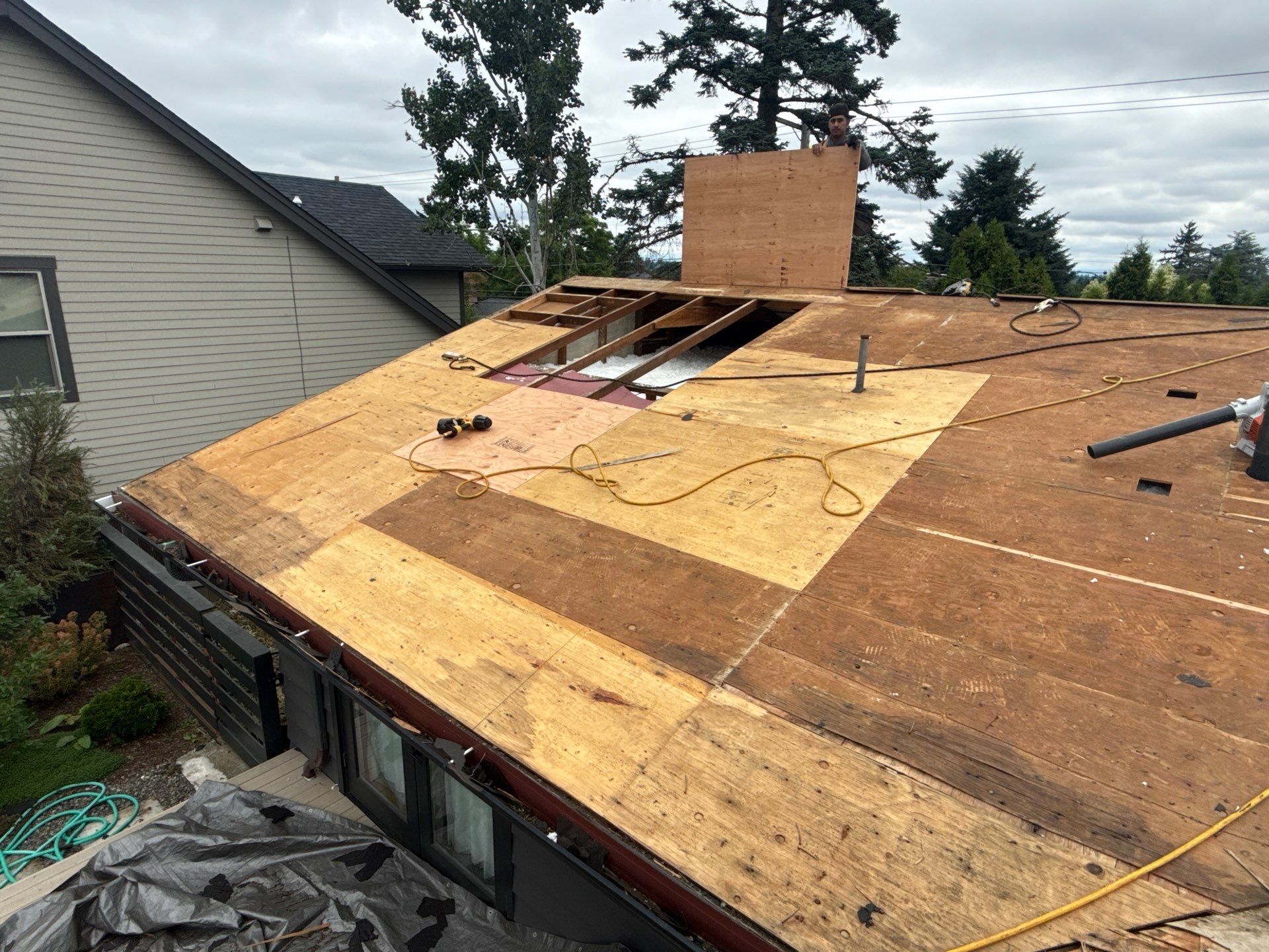 Project in Portland by Tom Leach Roofing