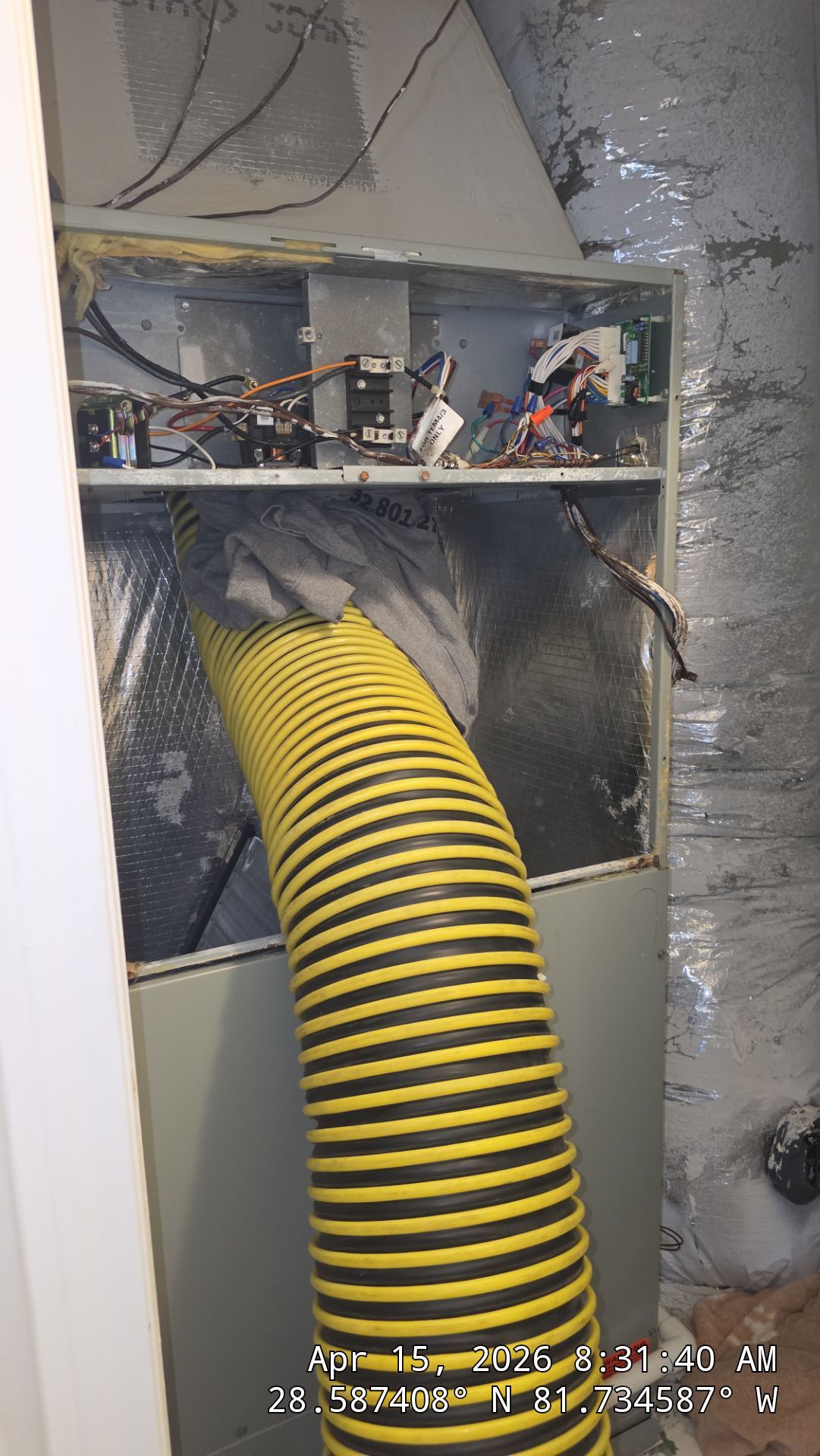 Air Duct Bath Fan Cleaning in Clermont by Hygienic Air, Inc