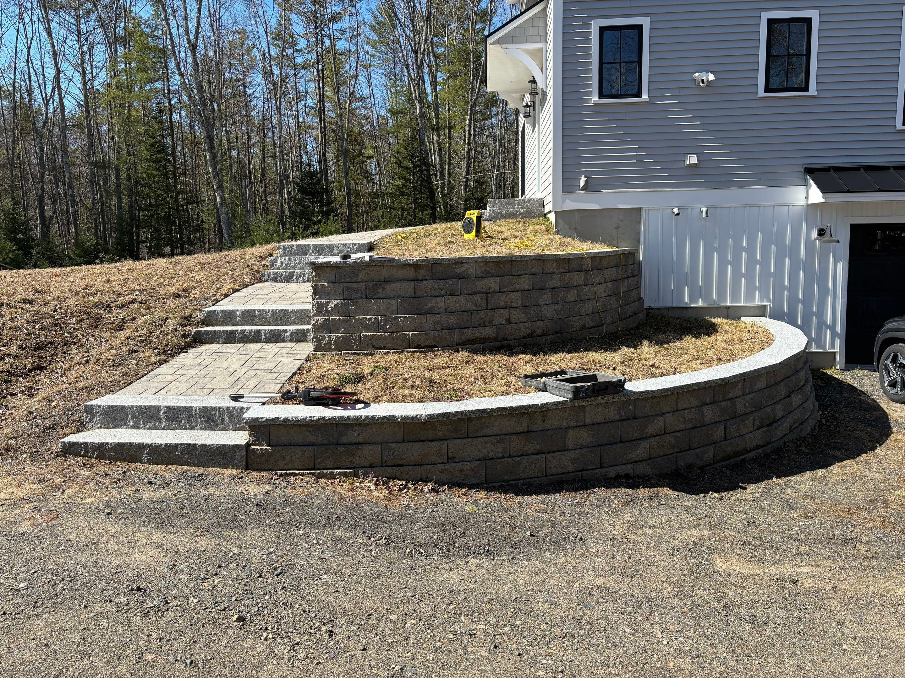Project in Kennebunk by RD outdoor Landscape Services