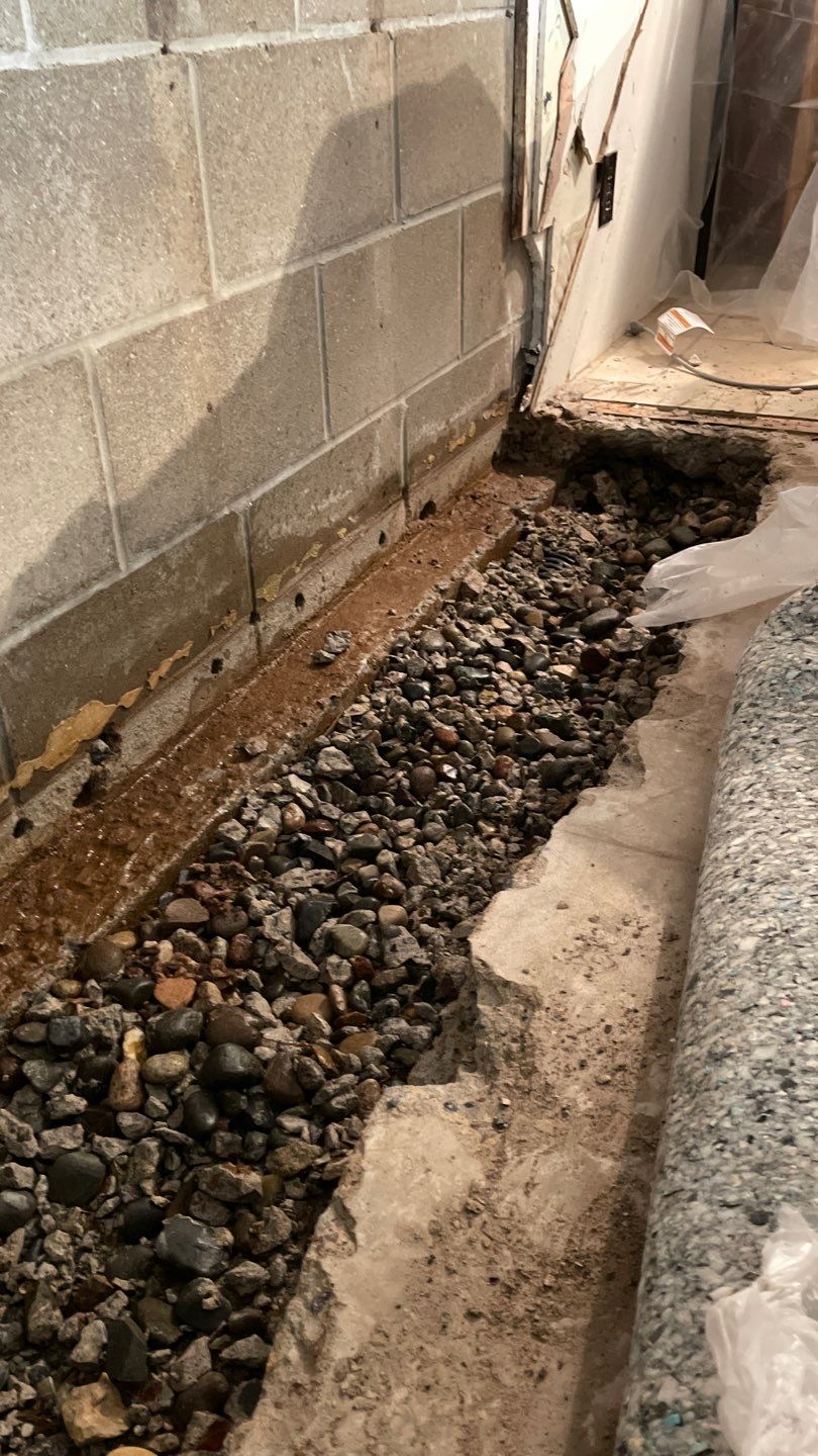 Optimizing Rob & Sue's Existing Waterproofing System by Waterproofing Northeast