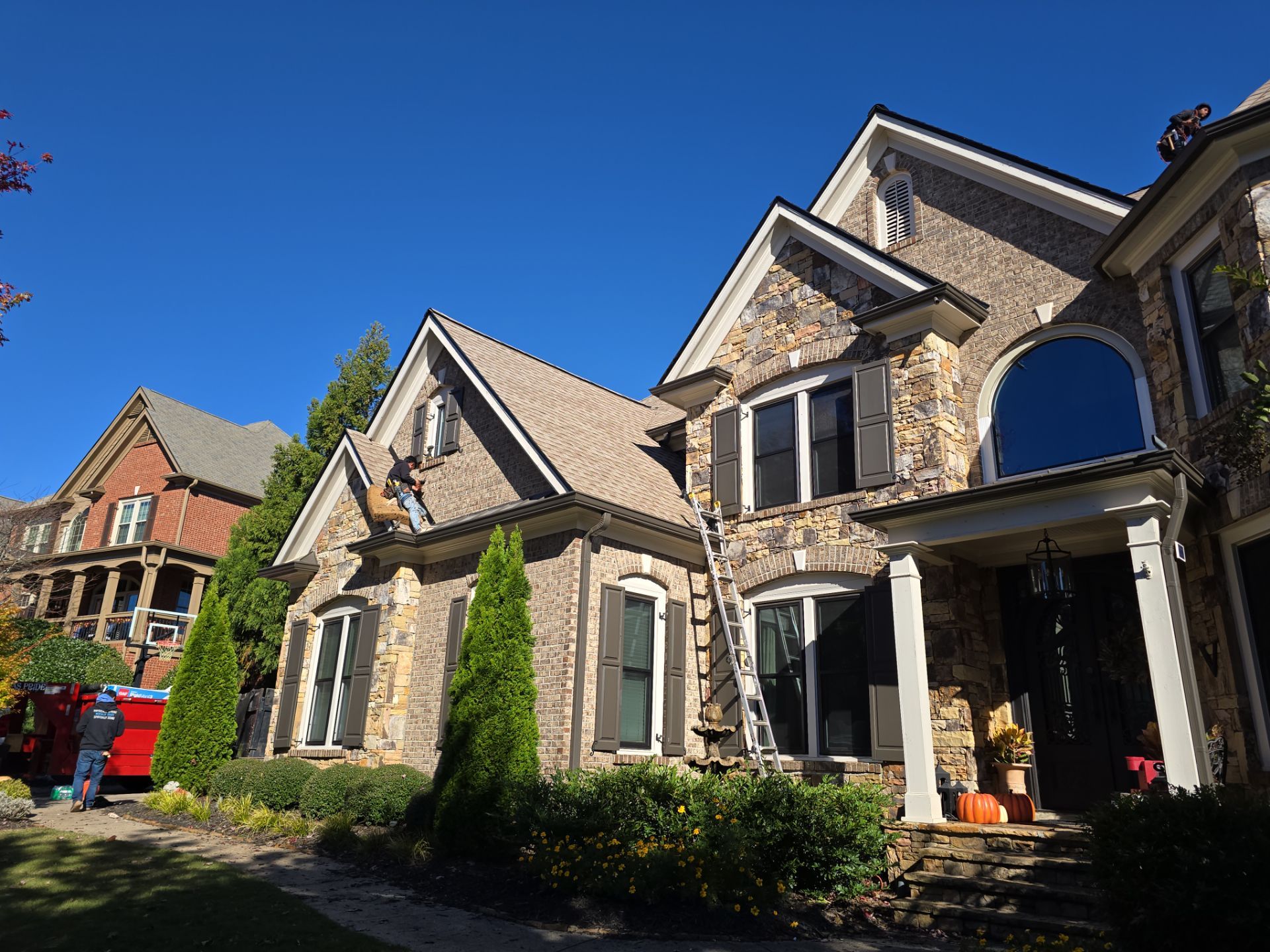 Cumming, GA Roof Replacement GAF Timberline HDZ Driftwood by Reset Roofing