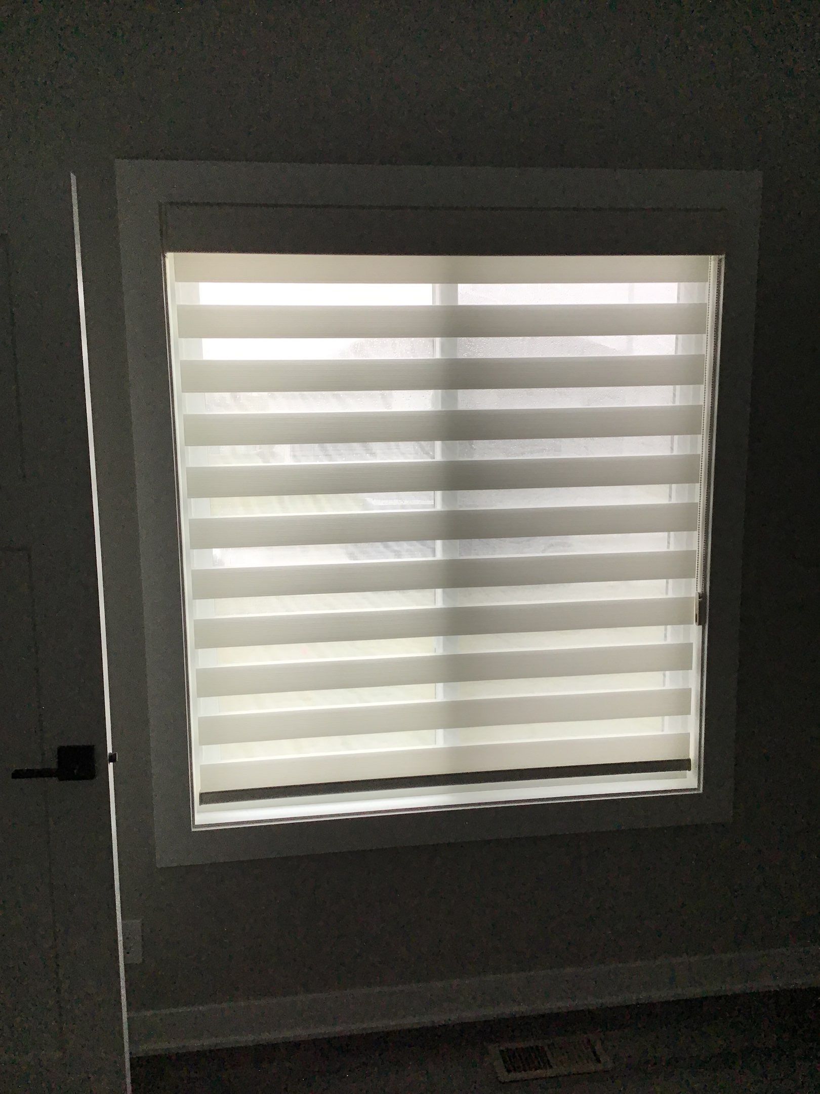 Banded Shades in New Papillion Home by Custom Blinds & Design