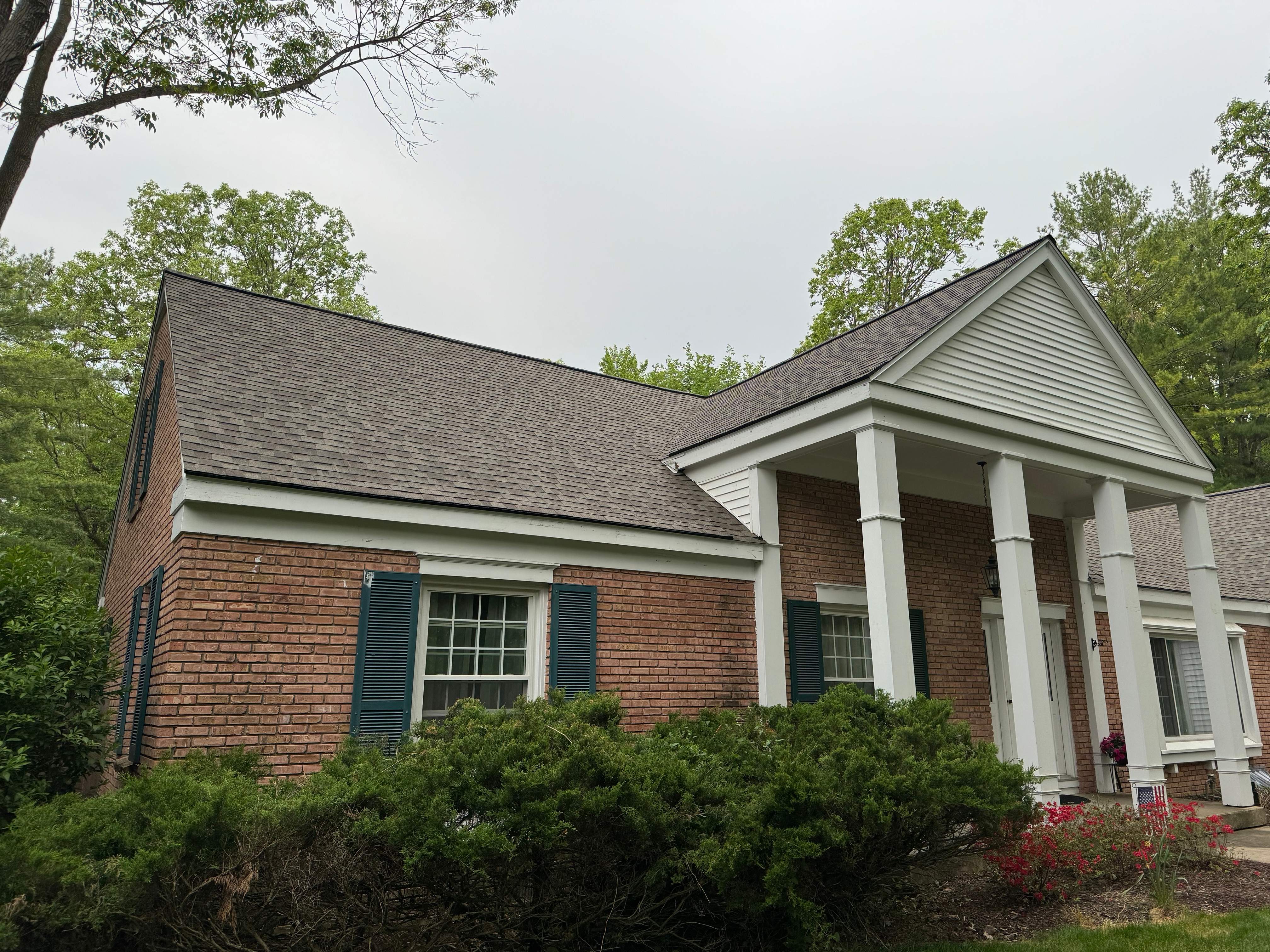 Residential Roofing Installation using Certainteed Landmark ClimateFlex by GRACCO