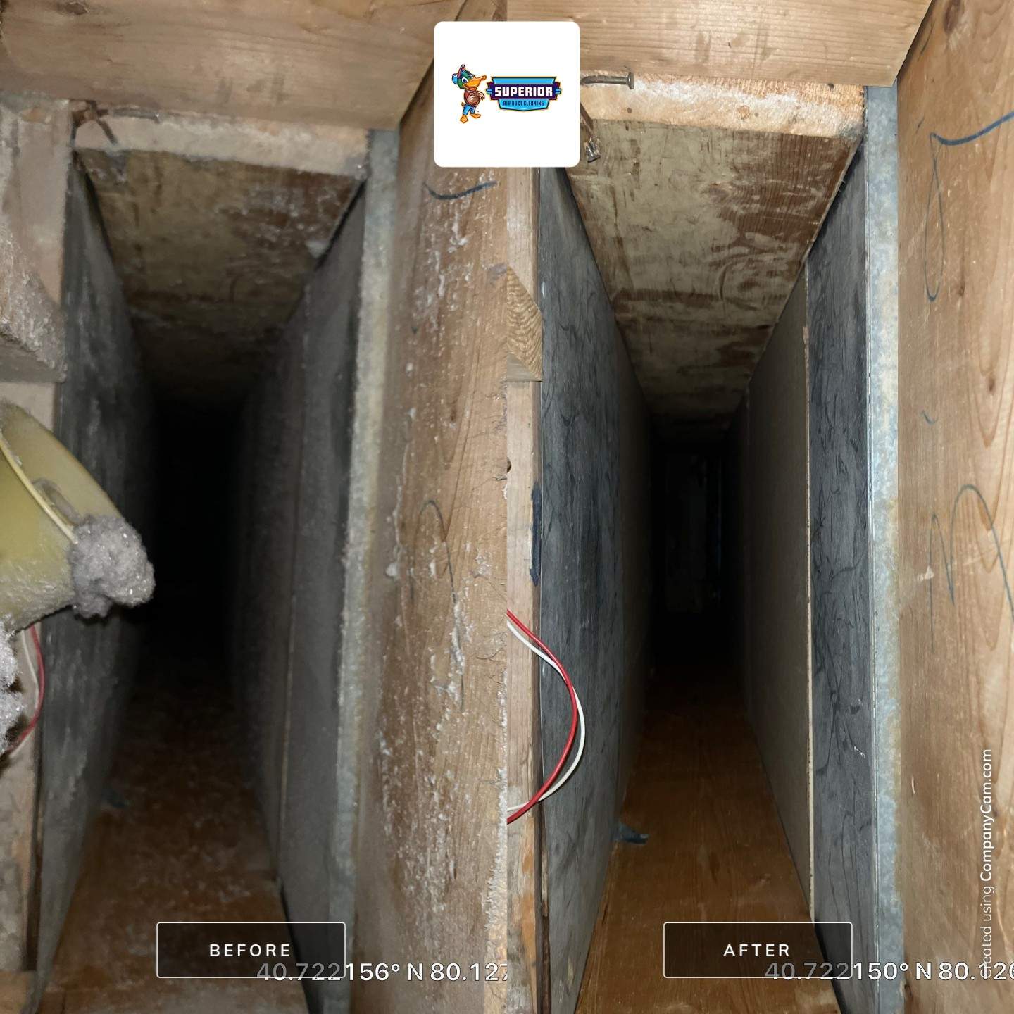Air Duct Cleaning With a Vacuum Truck in Cranberry Twp, PA by Superior Air Duct Cleaning