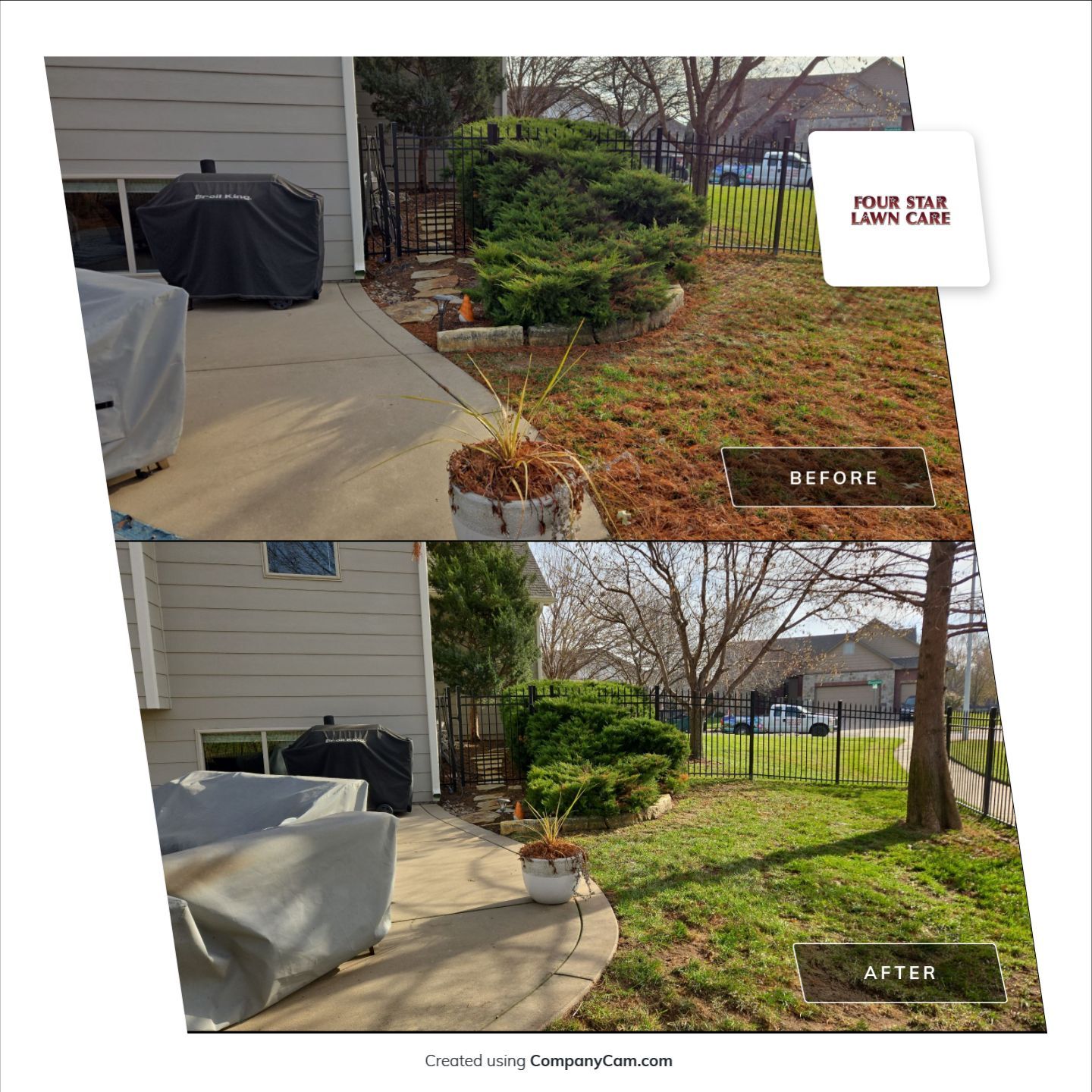 Project in Maize by Four Star Lawn Care