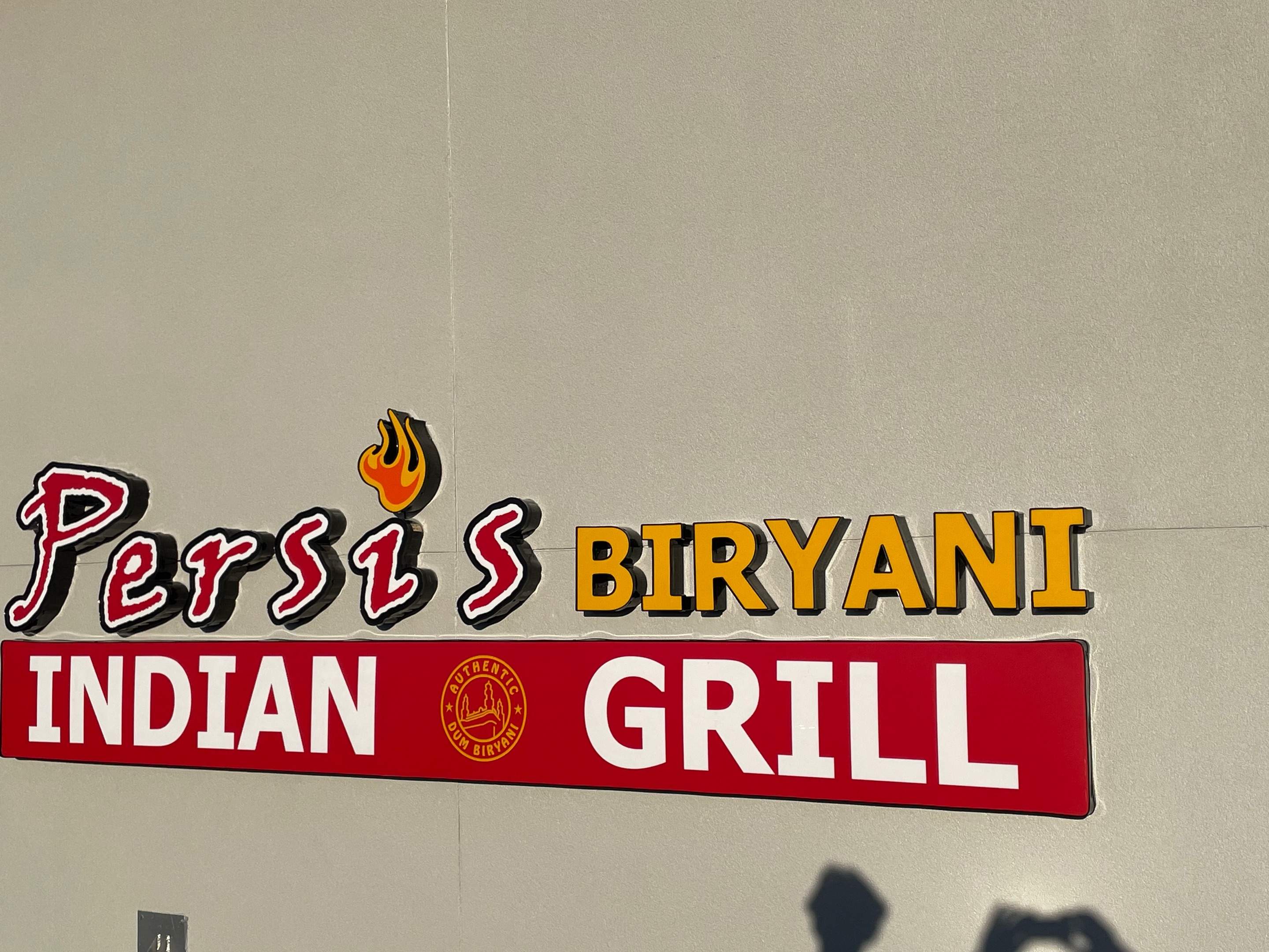 Channel Letters for Persis Indian Grill by SignCrafters