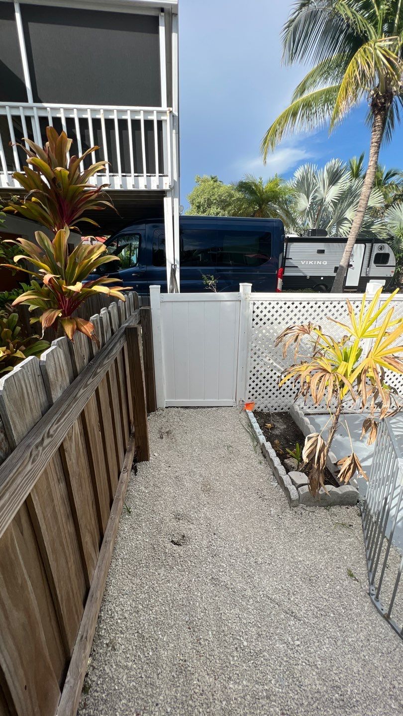 Anna Maria Island, FL 4ft. Tall Spaced Picket Wood Fence  by Asap fence and gates, LLC