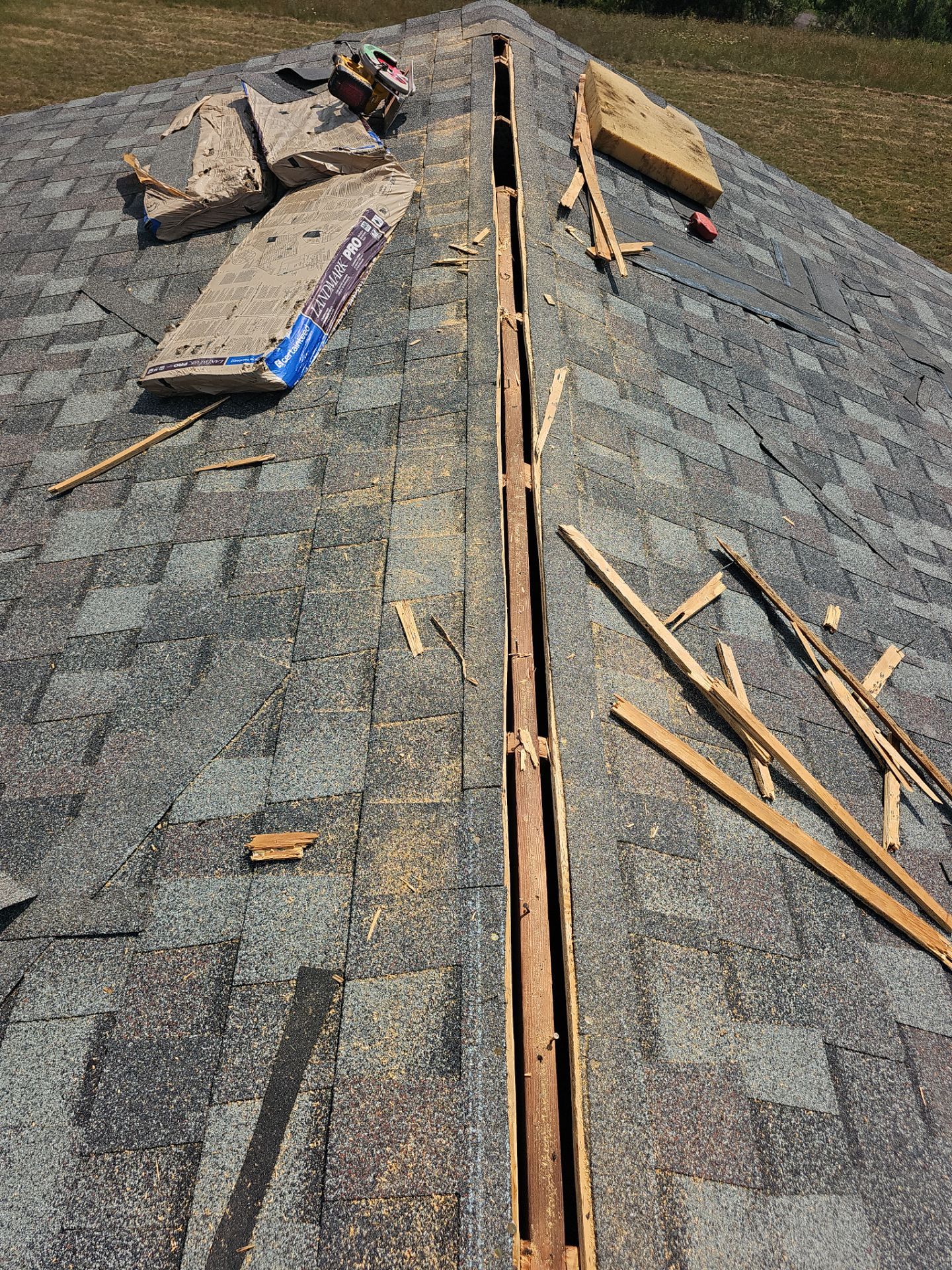 Roof Replacement - Colonial Slate by Winchester Roofing