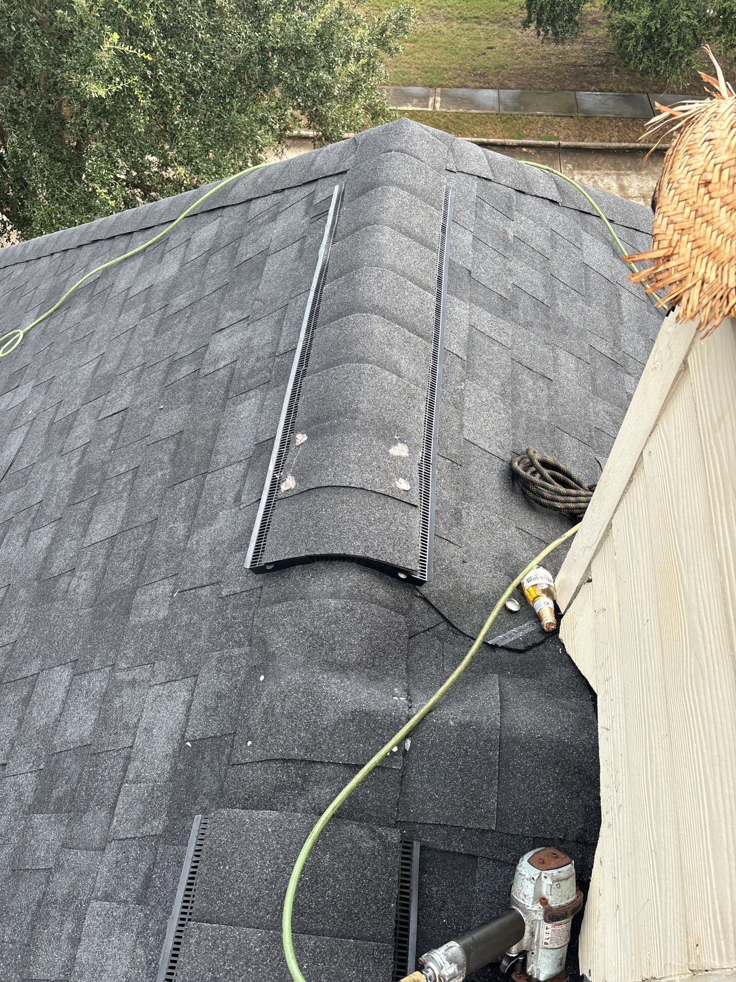 Residential Roofing Installation using Owen's Corning Duration (Lifetime) Shingles by Roof Repair Company