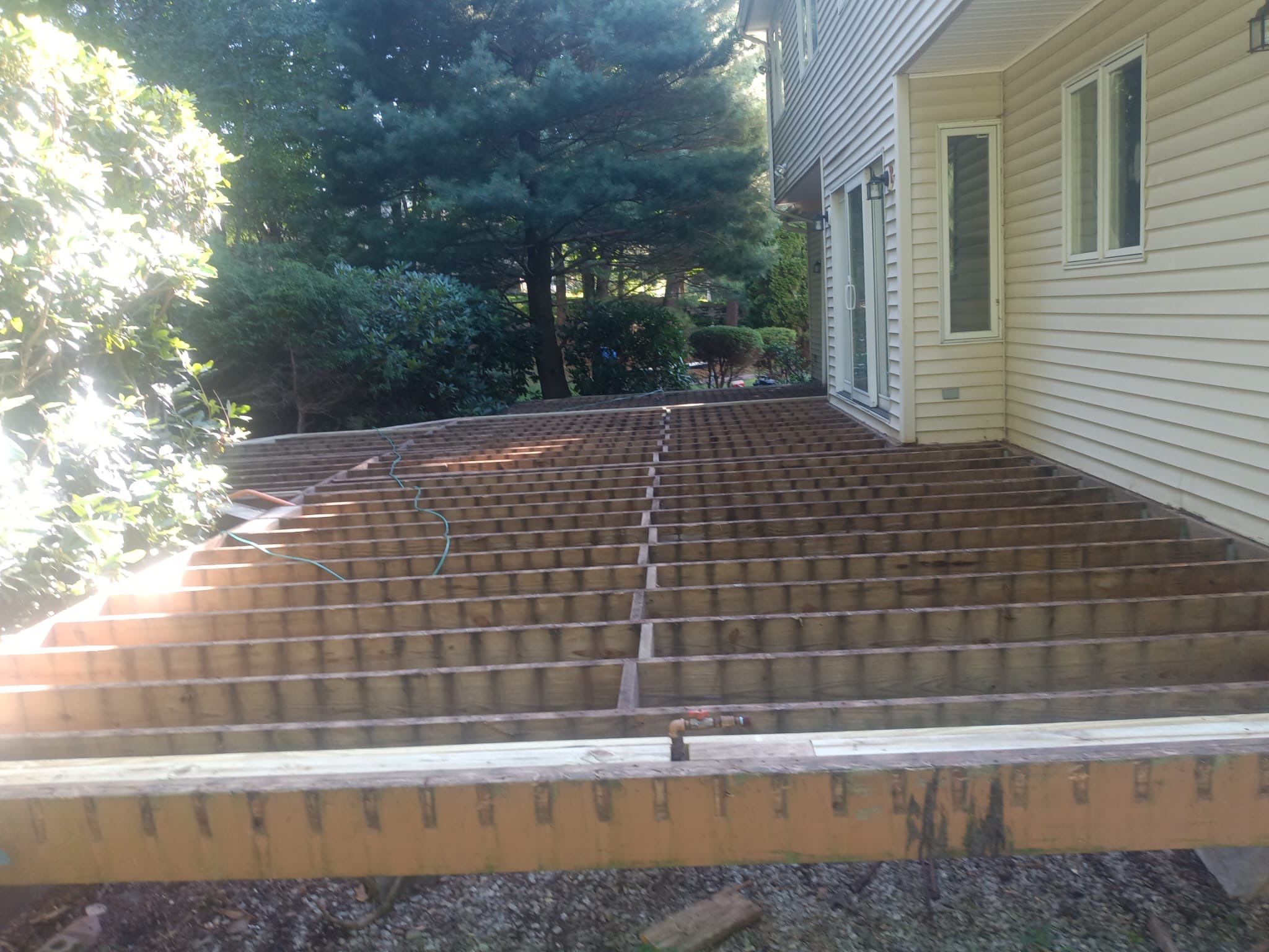 Deck Resurface using Deckorators Venture - Color Sandbar  by deck guardian