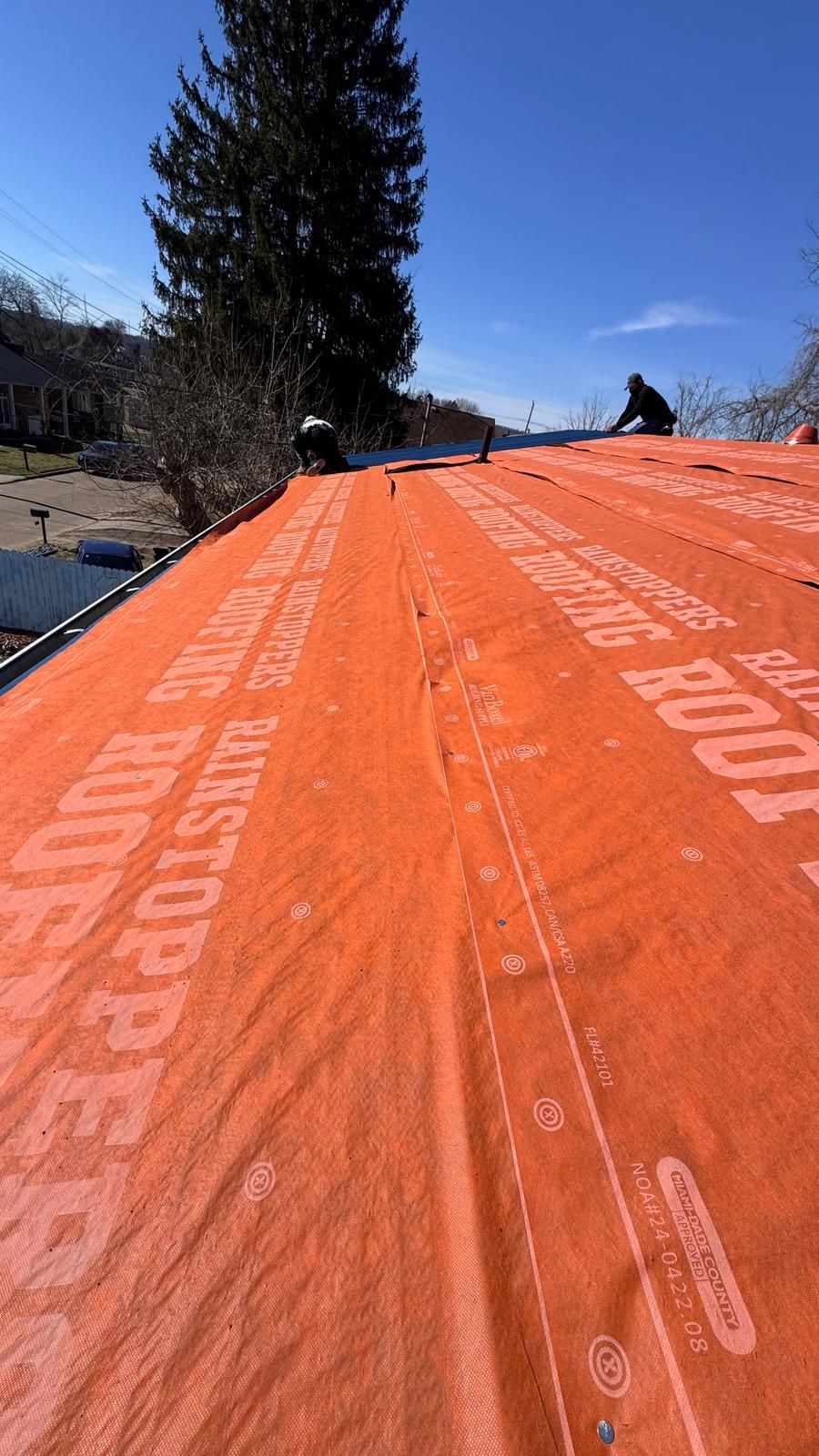 Residential Roofing Installation using Metal by Rainstoppers Roofing