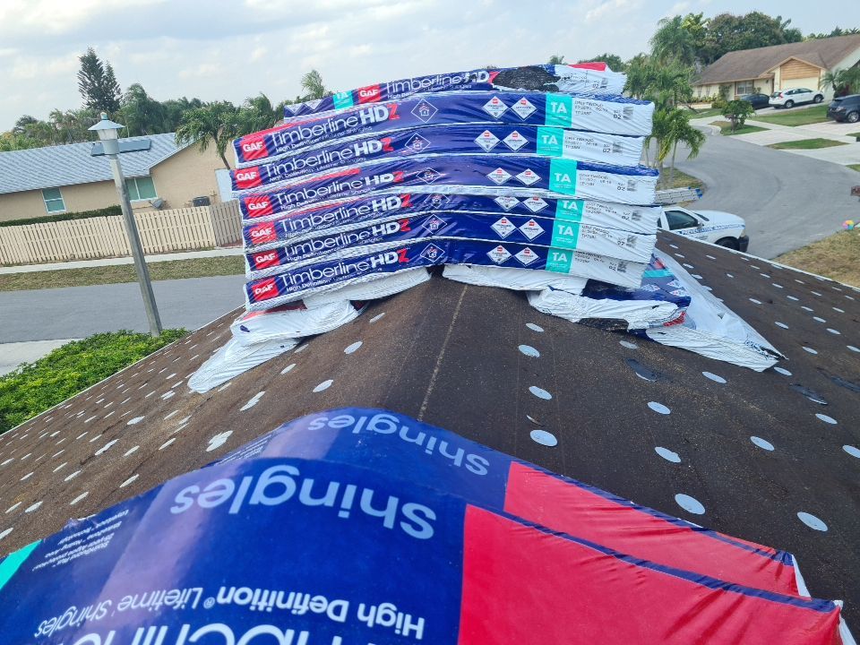 Residential Roofing Installation using GAF by BLUES BROTHERS ROOFING