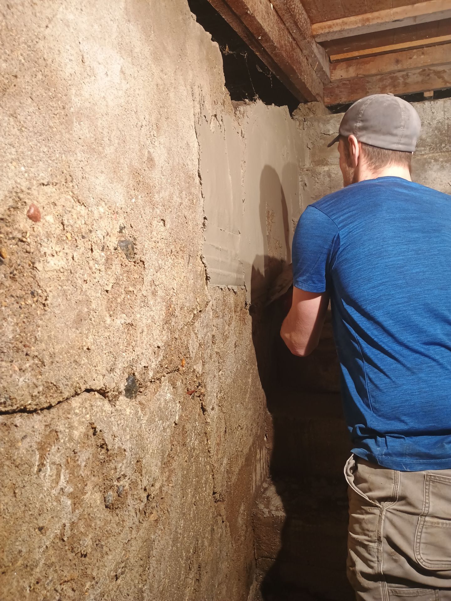 'Tis the Season for Parging by Waterproofing Northeast