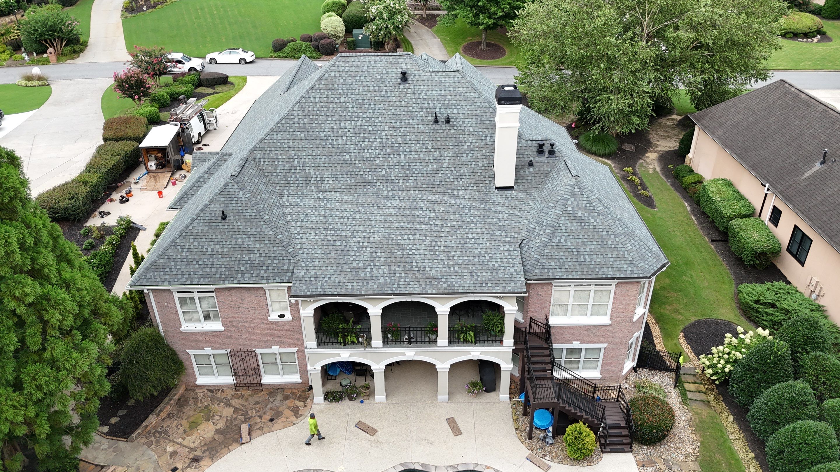 Cumming, GA Roof Replacement CertainTeed Landmark Pro Max Def Georgetown Gray by Reset Roofing