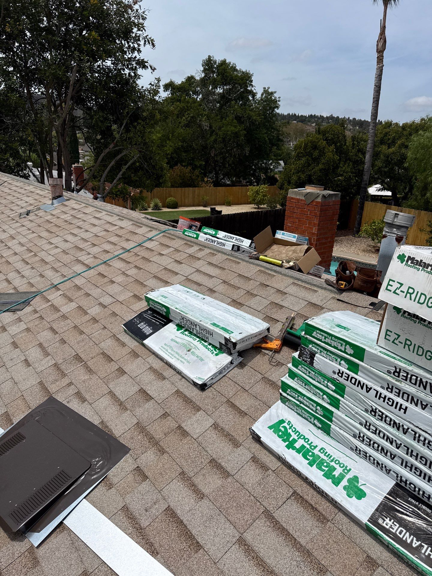 Comprehensive Roof Replacement and Wood Repair for Poway Residence by Reliable Roofing San Diego Inc.