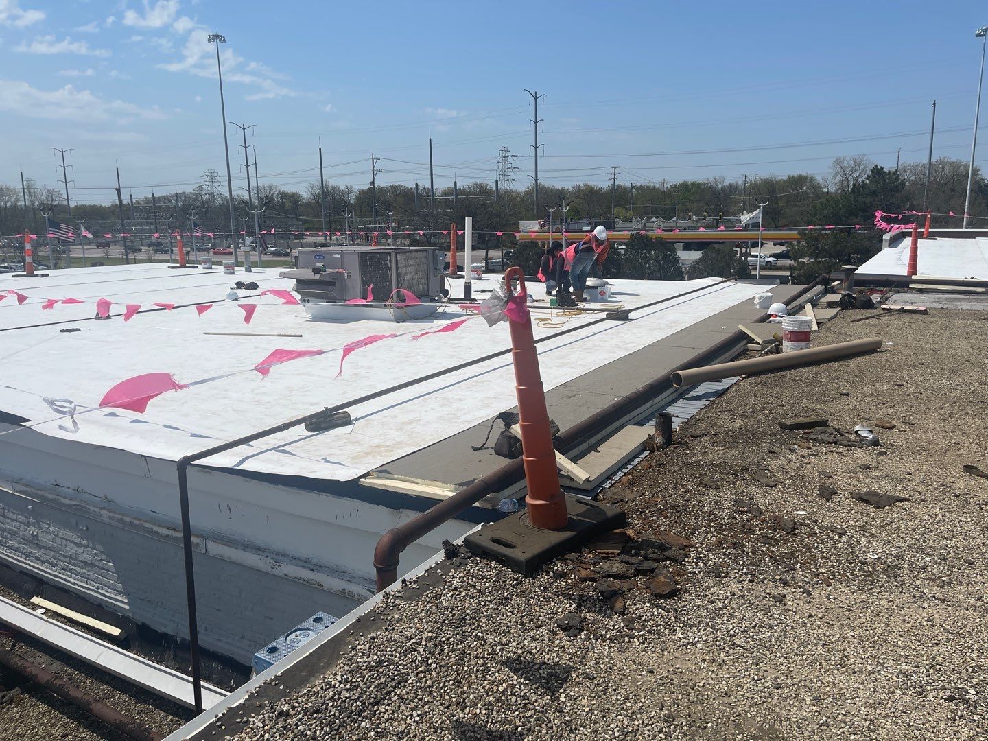 Ford Dealership - Re-Roof by Pink Roofing
