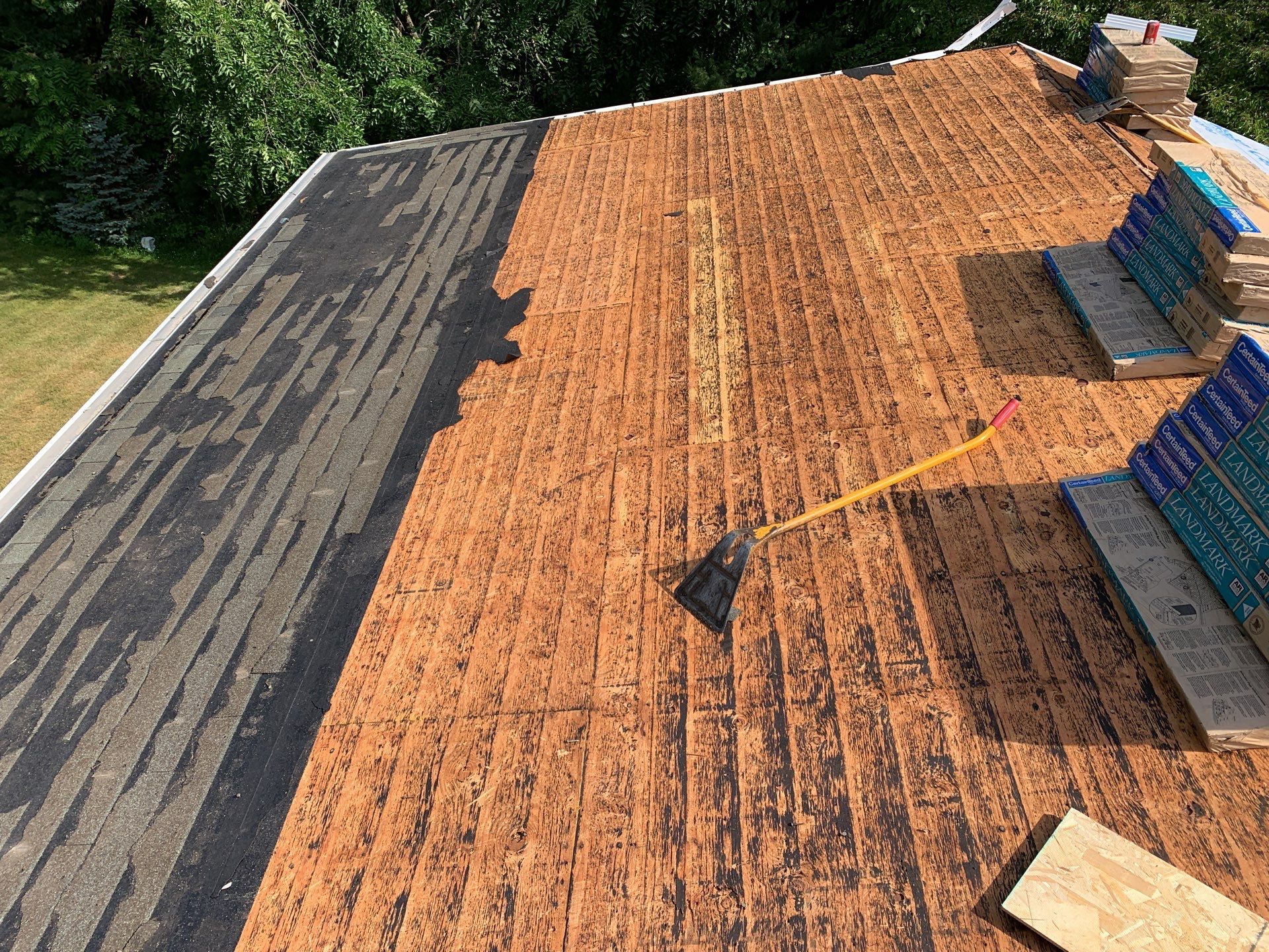 Roof Replacement using CertainTeed Landmark by 180 Contractors