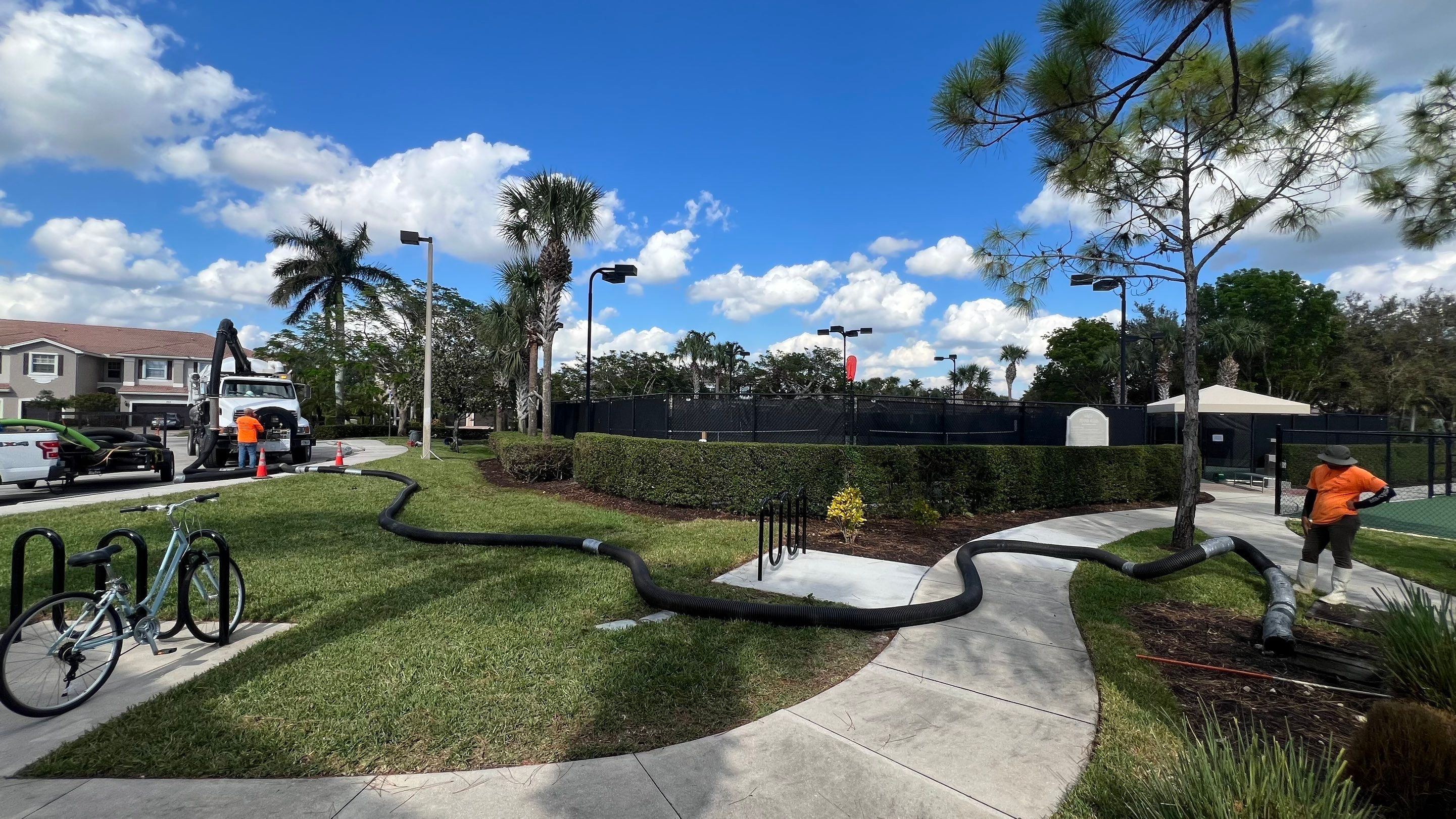 Community Stormwater System Catch Basin Cleaning by APS Power & Water