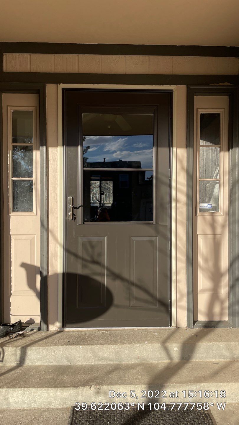 Project in Centennial by Storm Door Guy 
