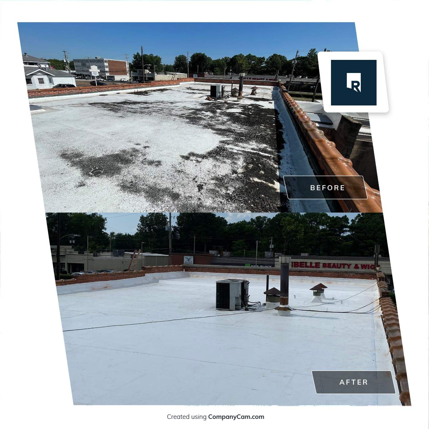 Commercial Roof Replacement in Memphis by Revival Roofing Services