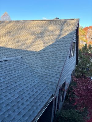 Residential Roofing Installation using GAF Timberline HDZ Williamsburg Slate