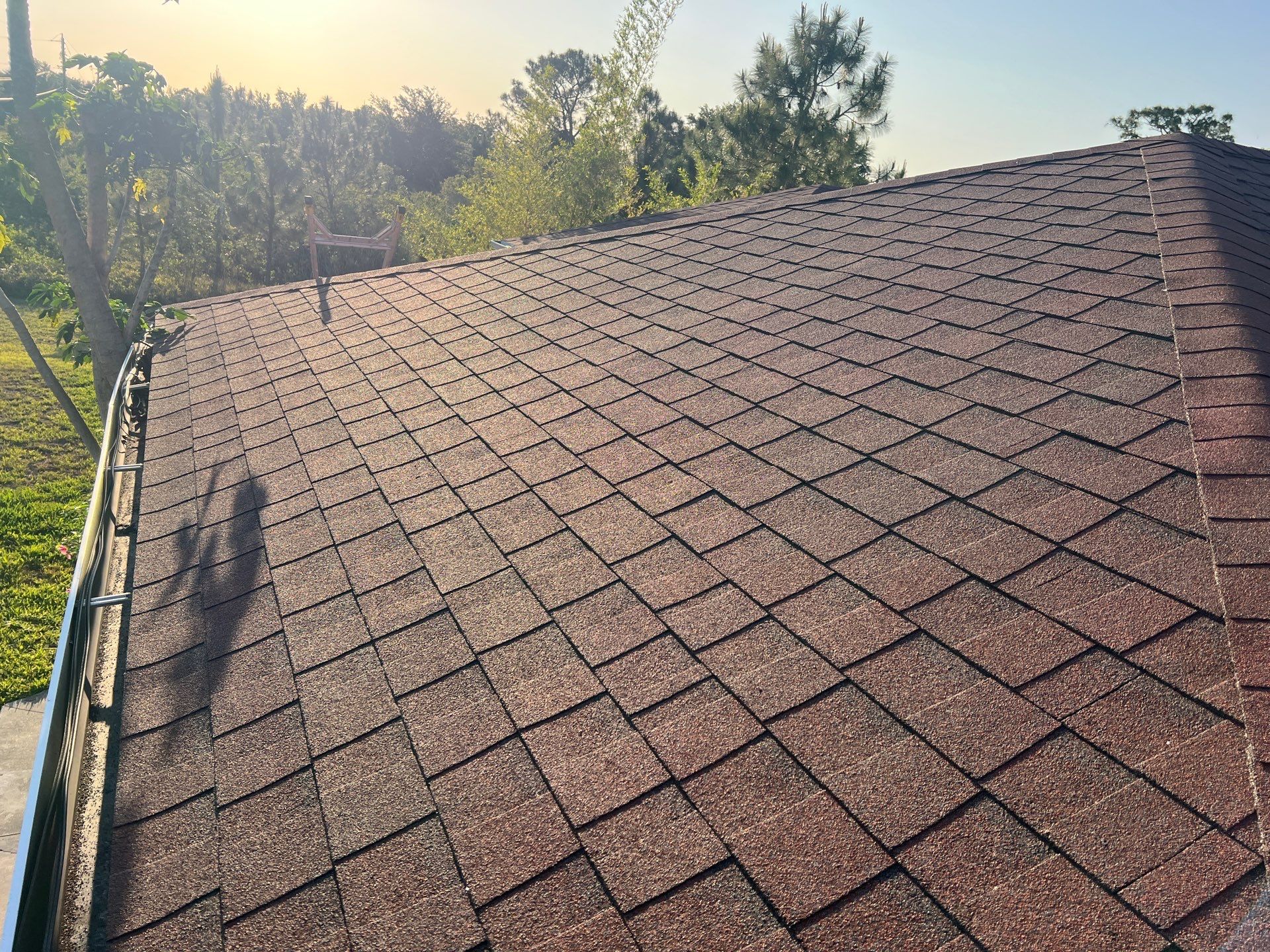 Residential Roofing Installation using Atlas Pinnacle Pristine Shingle in Sunset by Durabilis Roofing INC