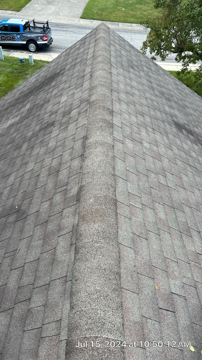 Residential Roofing Installation using Timberline HDZ Shingles - Hickory by RoofX 
