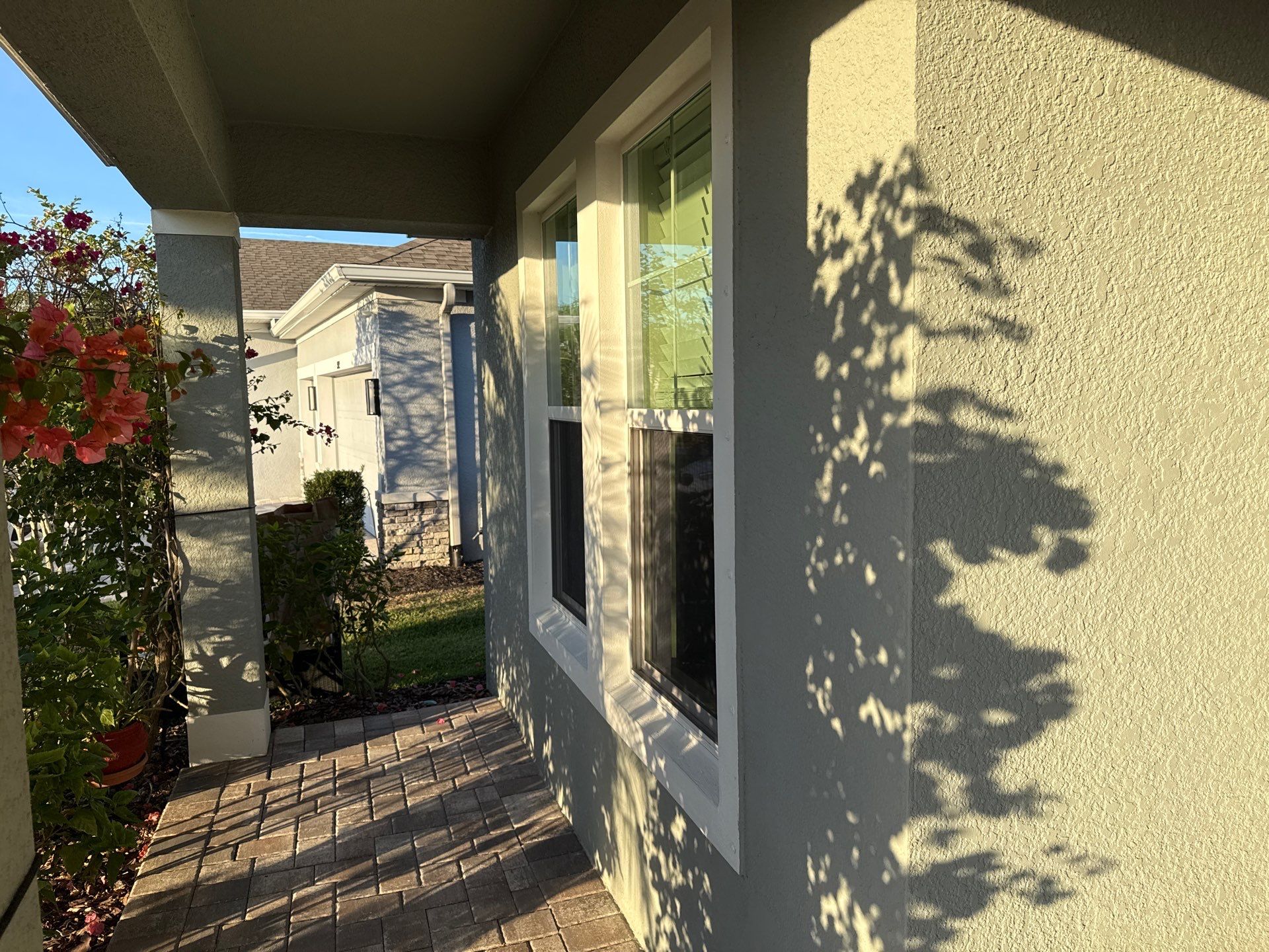 One-Story House Wash & Driveway Cleaning in Trevesta – Palmetto, FL by Sunshine AquaWash