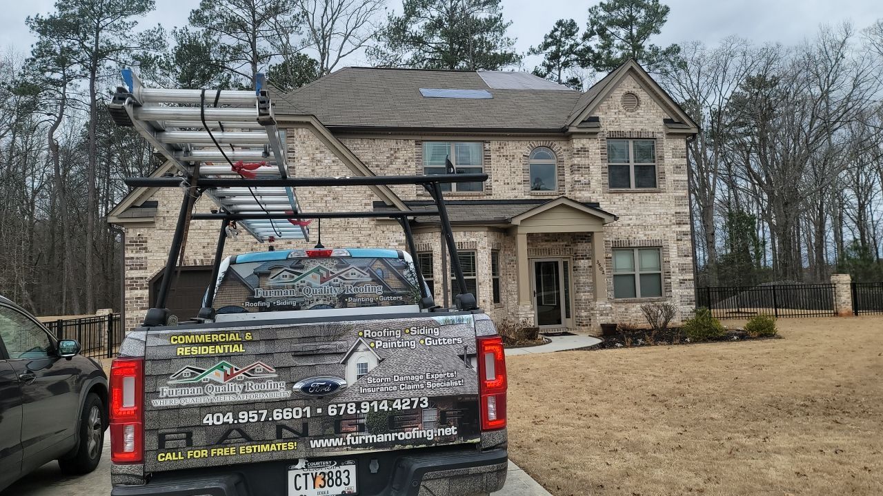 Residential Roof Replacement  using GAF Timberline HDZ Barkwood by Furman Quality Roofing 