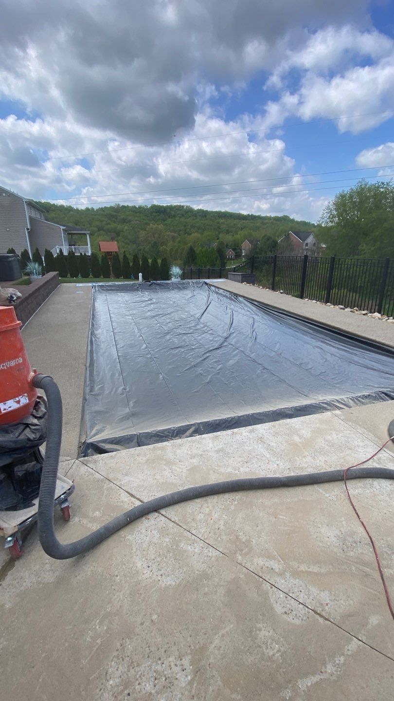 Pool Deck Project in Venetia by Floors in a Day, Inc