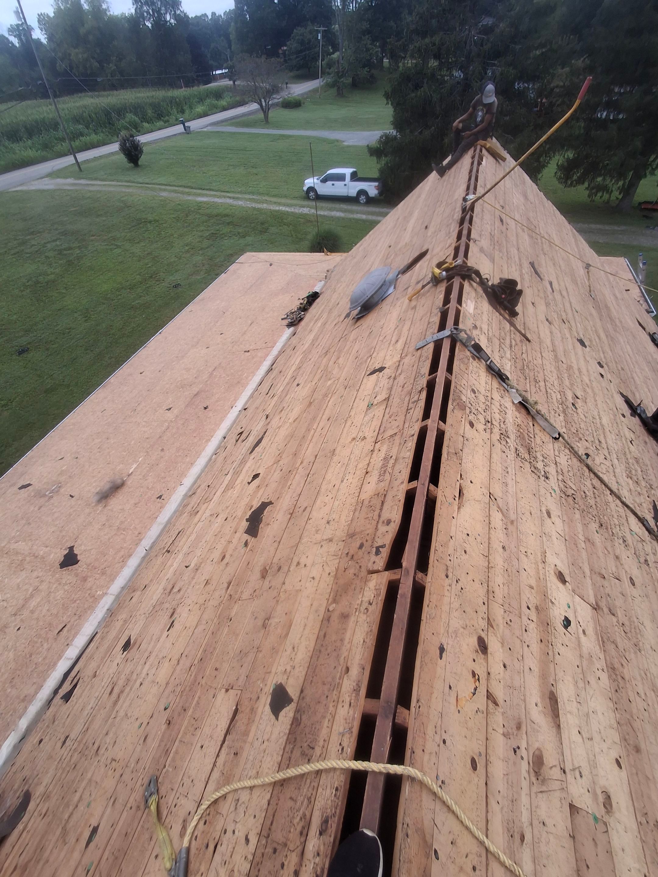 Residential Roofing Installation using GAF Timberline HDZ Fox Hollow Grey by Rainstoppers Roofing