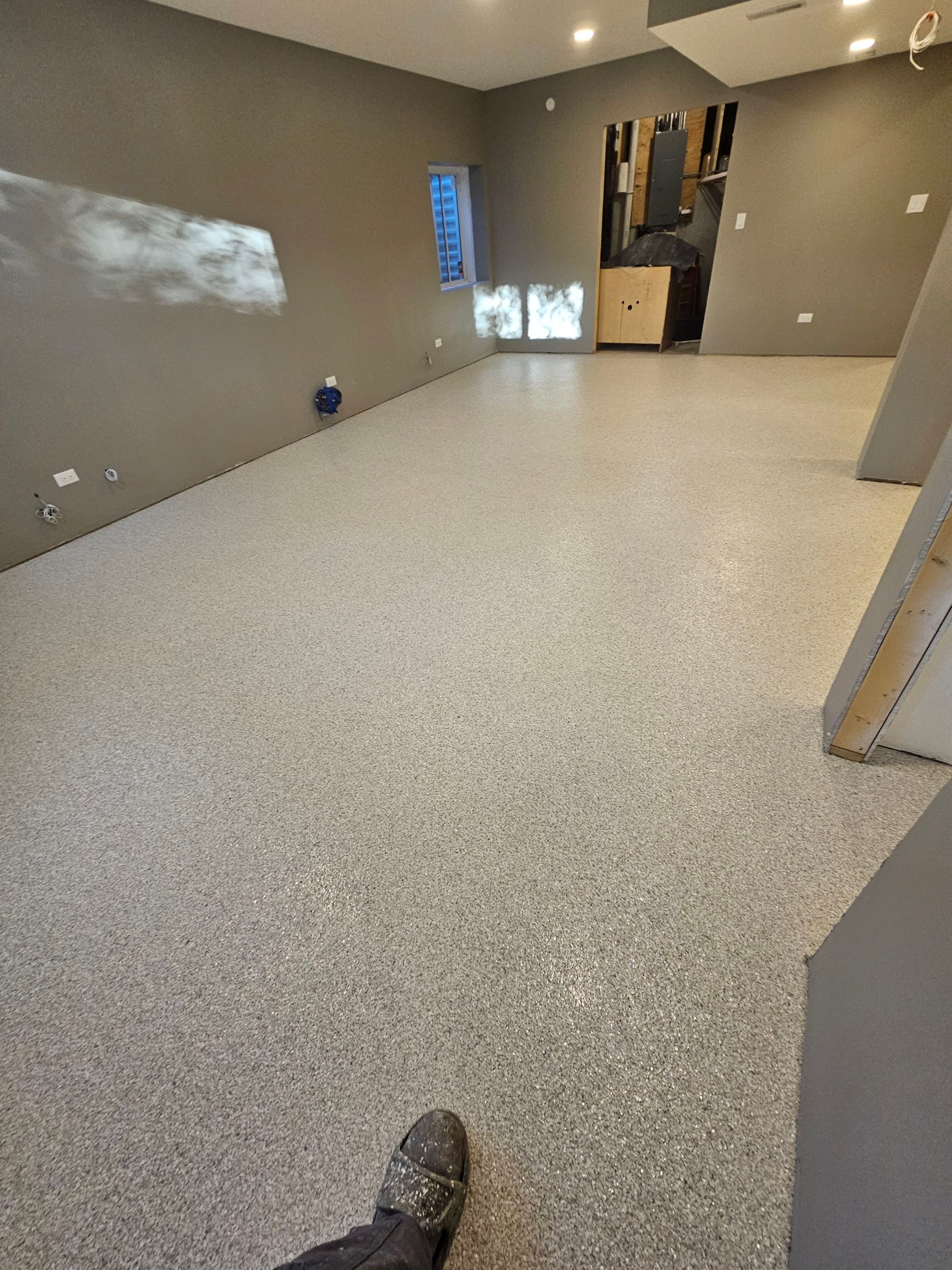 Soapstone Basement Floor Coating by Level 10 Coatings