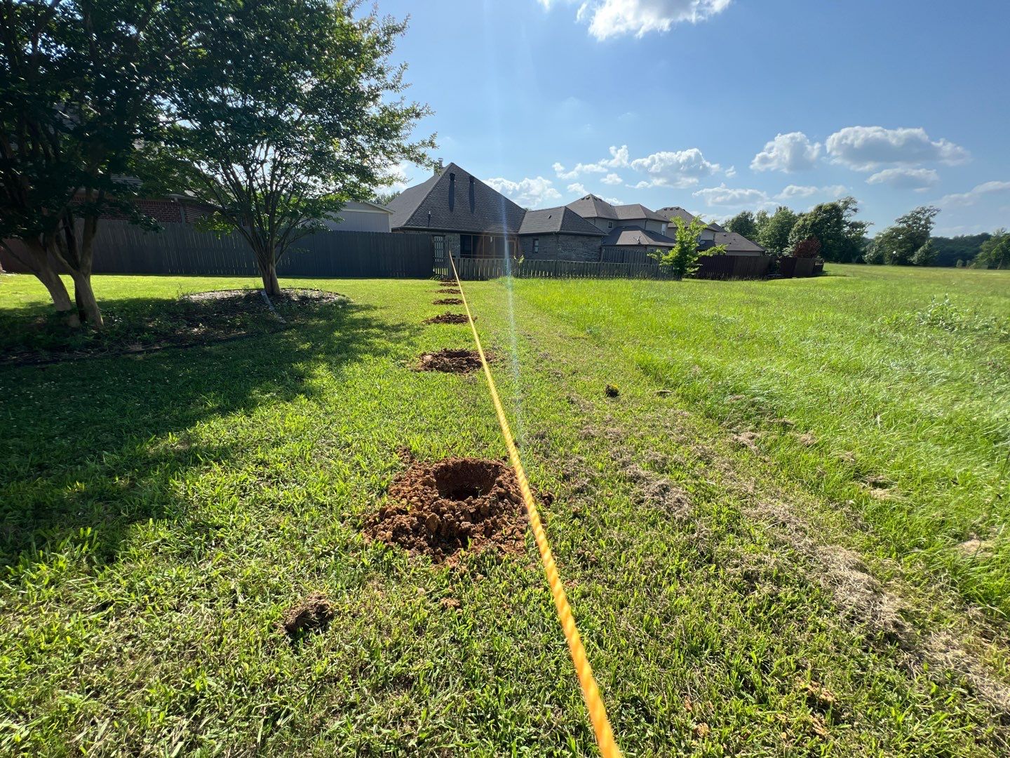 Lake View - Fence by Pillar and Pine