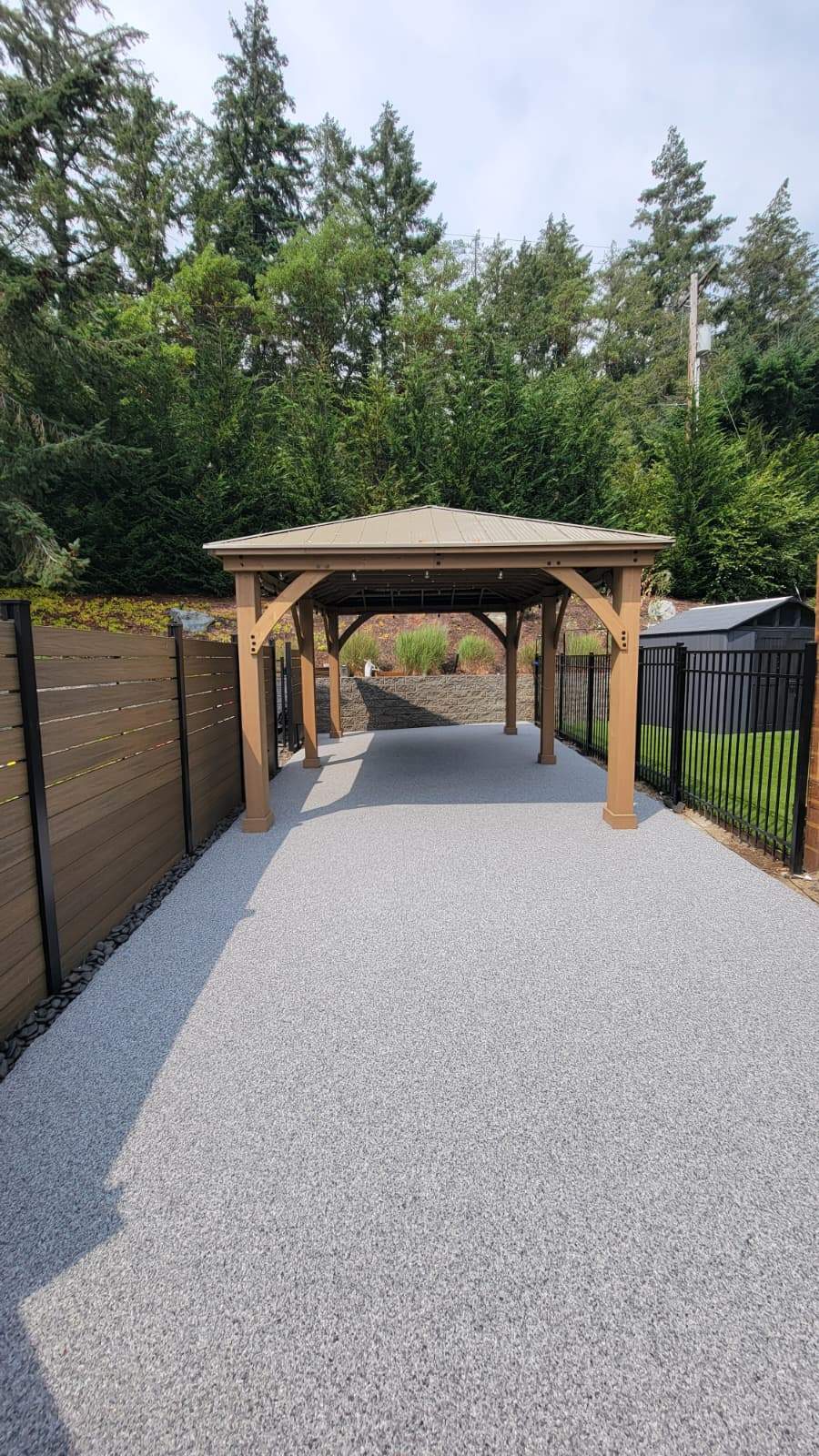 Patio Vuba Mac with Vuba topper Poseidon by Concrete Coating Experts Inc.