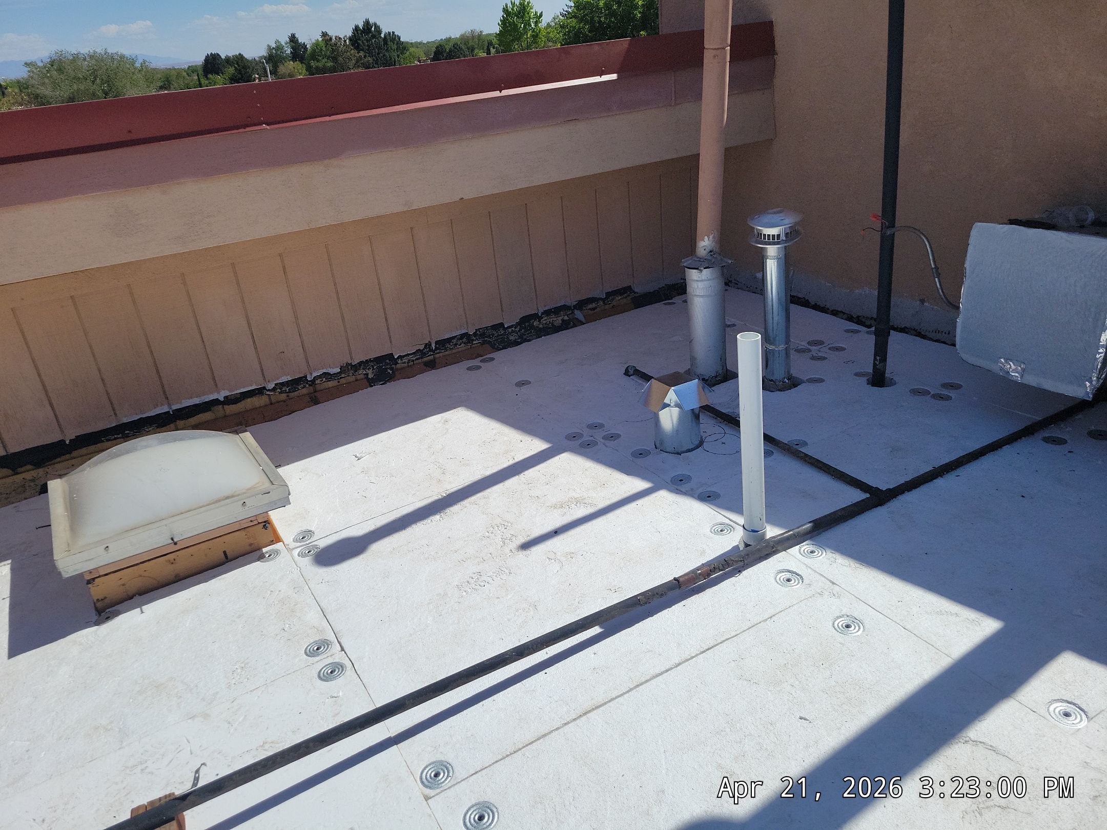 Albuquerque TPO Roof Replacement with Custom Decking and Parapet Repairs by Doyle Roof Masters Inc