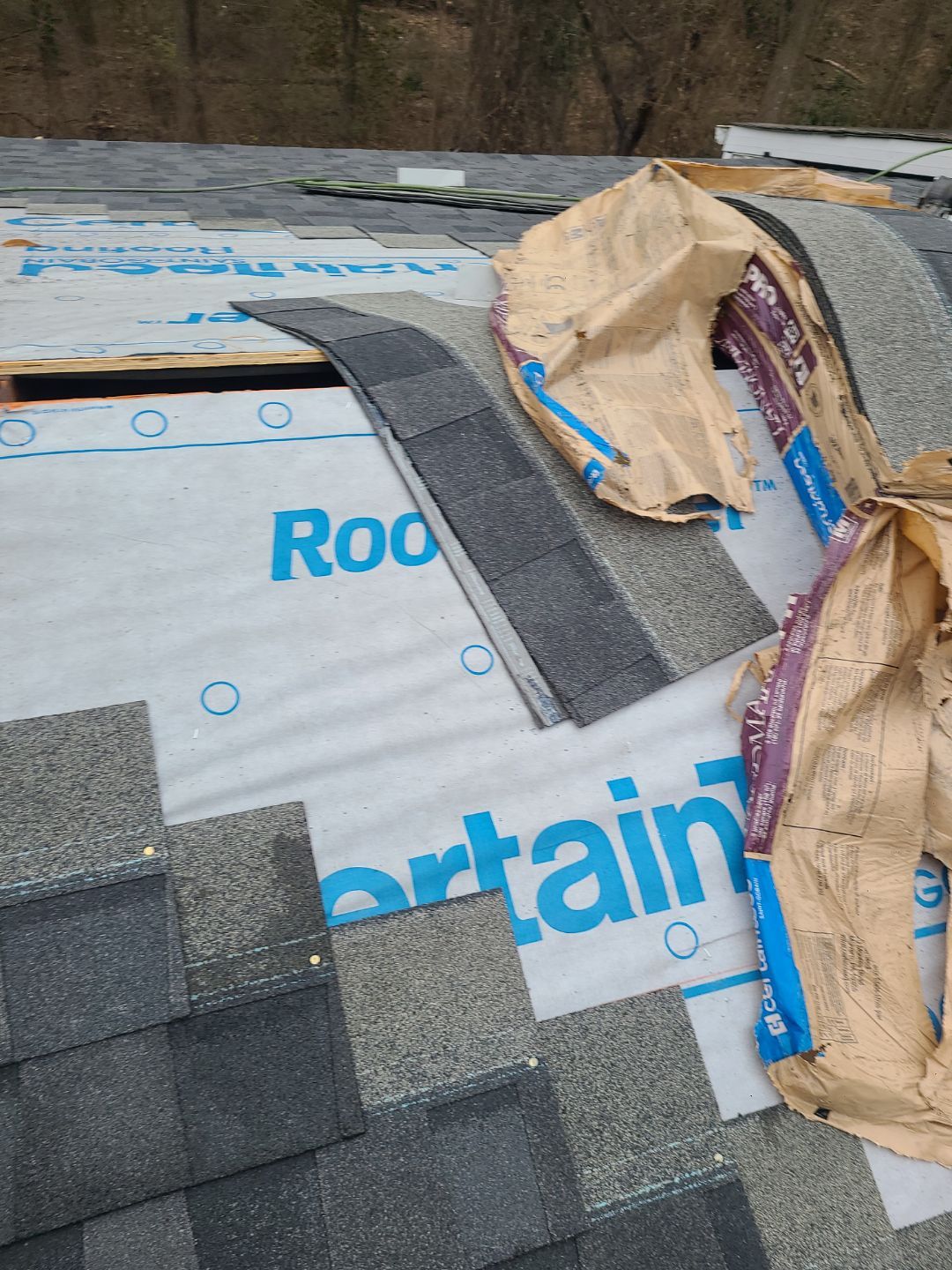 Falls Church: Residential Roof Replacement with CertainTeed Landmark Pro in Max Def Moire Black by RM Banning, Inc.