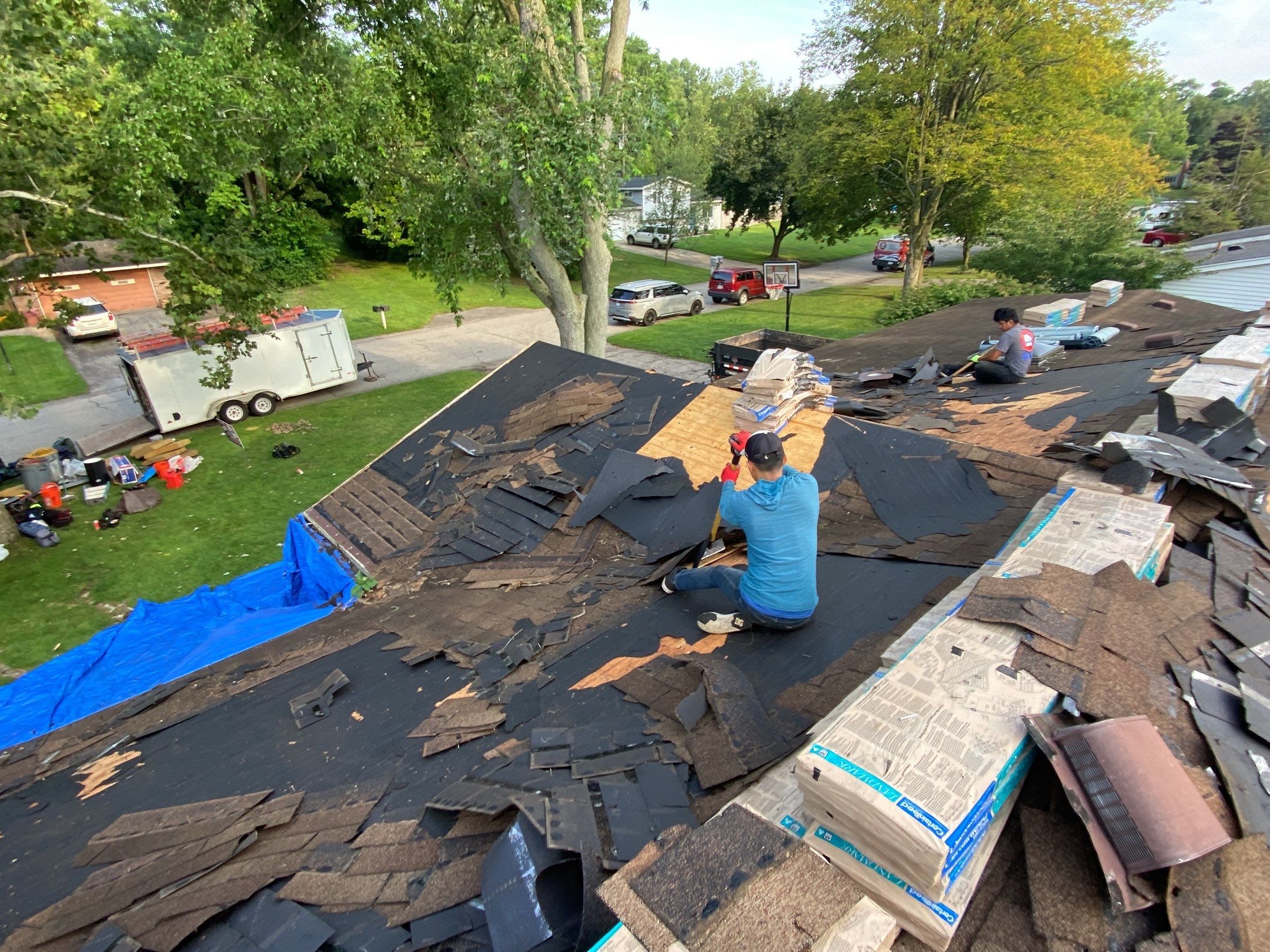Roof Replacement using CertainTeed Landmark by 180 Contractors