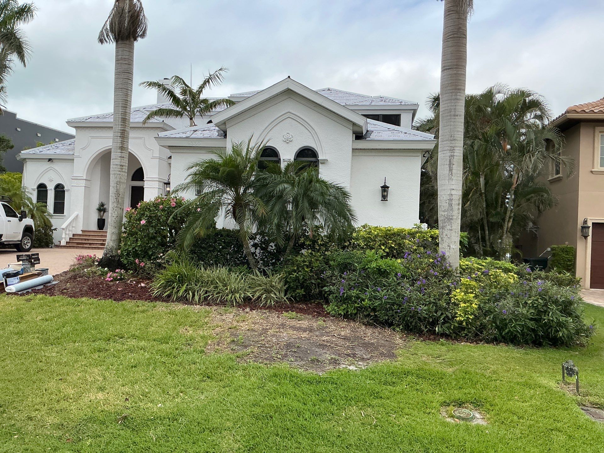 Custom Downspouts with Splash Guards in Sarasota FL by Gutter Professors