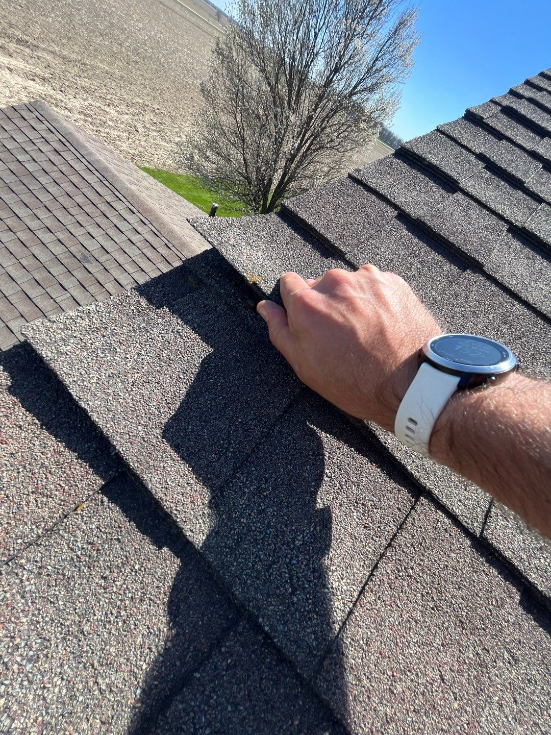 Residential Roofing Installation using GAF Timberline HDZ Weathered Wood by Nitro Roofing and Construction