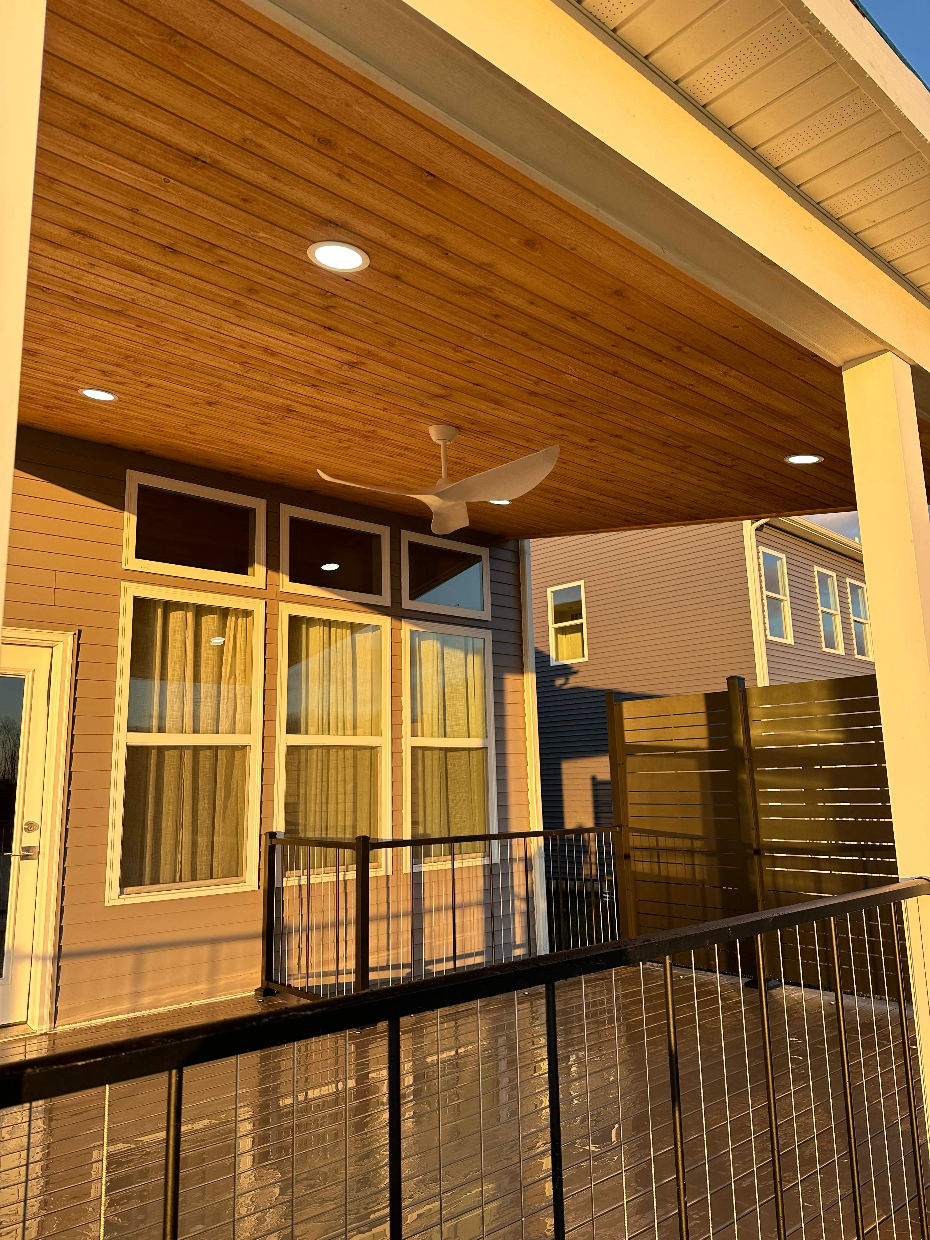 Covered Deck in Sunbury by The Exterior Living Company LLC