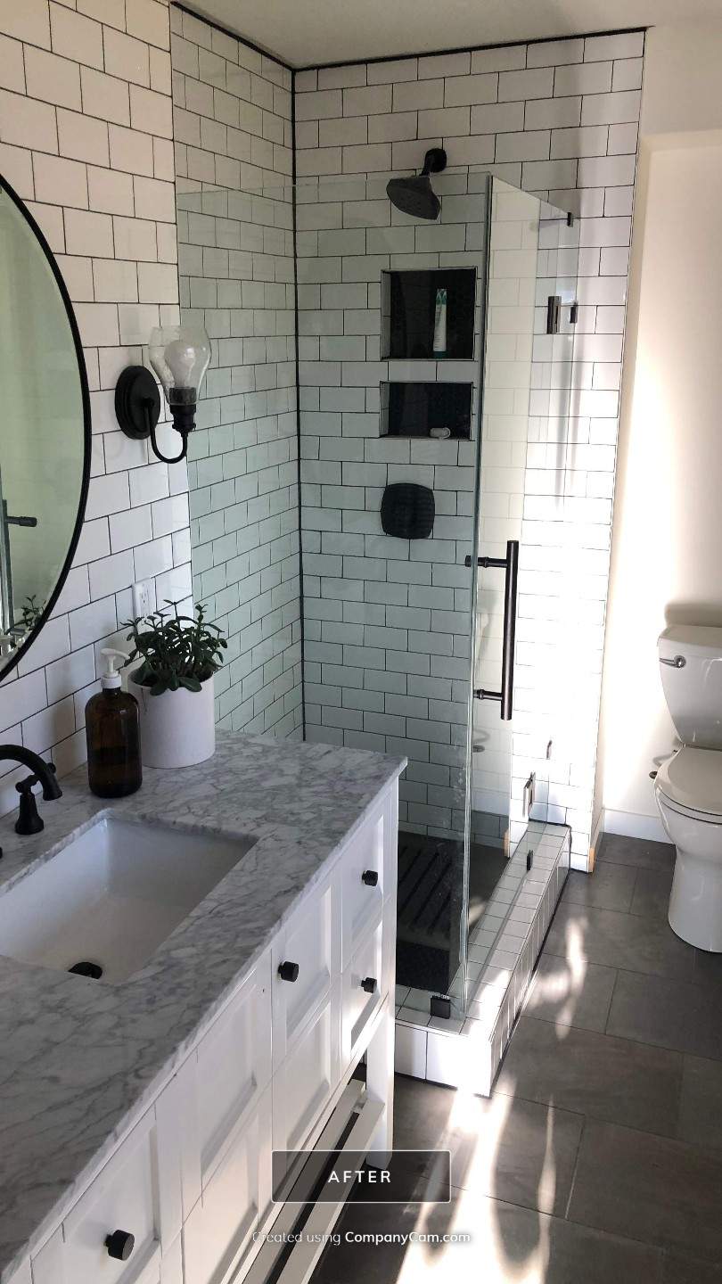 Louisville Master Bathroom Remodel by Bennett Home Improvement LLC