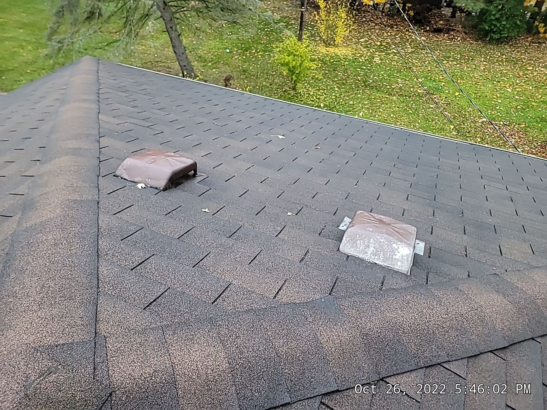 ATLAS PINNACLE COLOR: PRISTINE SCOTCHGARD WEATHERED DRIP EDGE: MUSKET BROWN by Eagle Eye Roofing