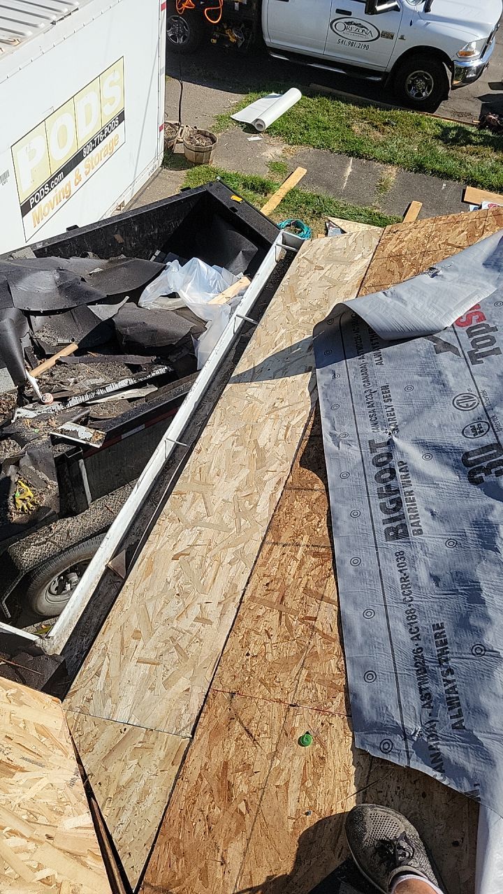Residential Roofing Installation using IKO Dynasty (Color: Summit Grey) by Orezona Building & Roofing Company, Inc.