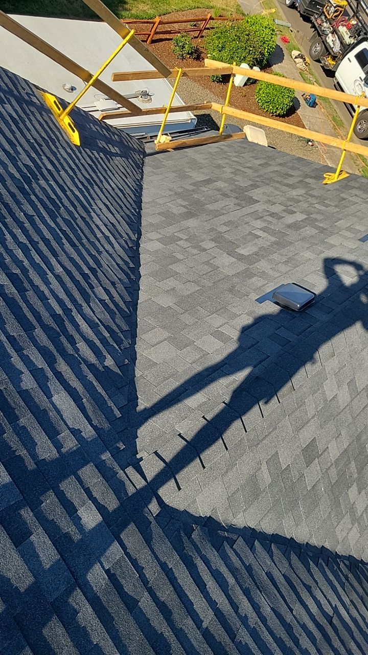 Residential Roofing Installation using Malarkey Highlander by Orezona Building & Roofing Company, Inc.