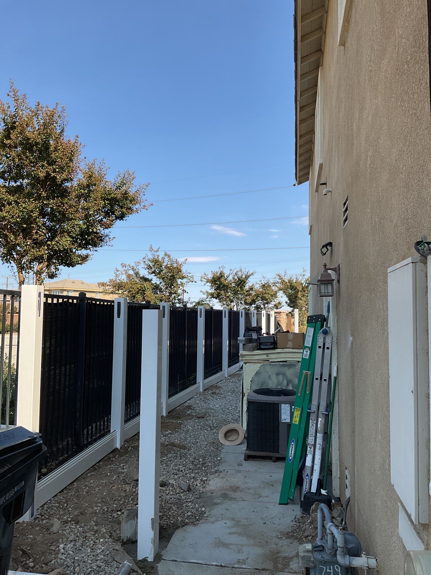 Fence Installation using Vinyl by Fence Guys Inc.