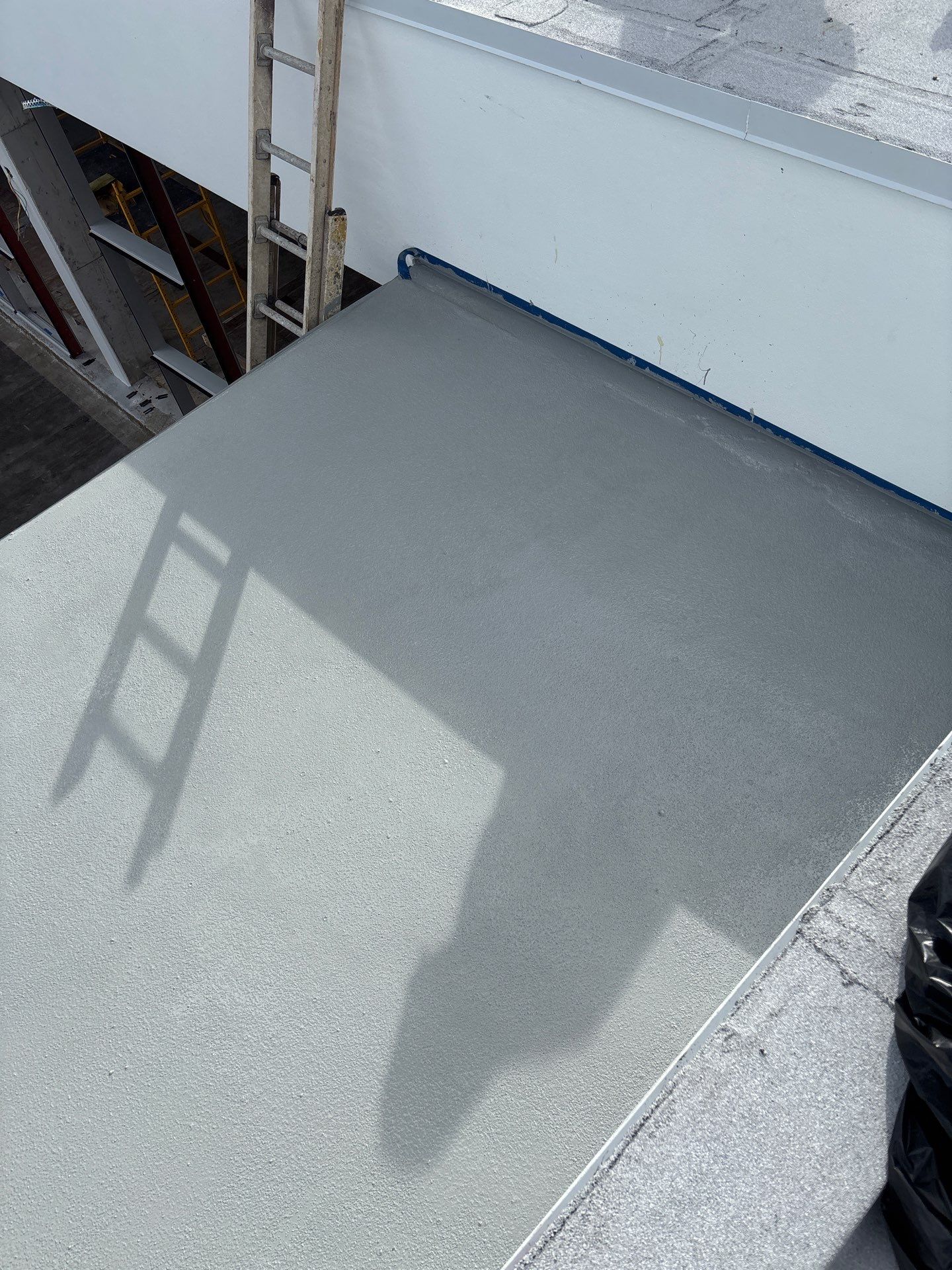 Commercial Roofing Installation with Soprema Membrane at Doral Library by AJF ROOFING INC