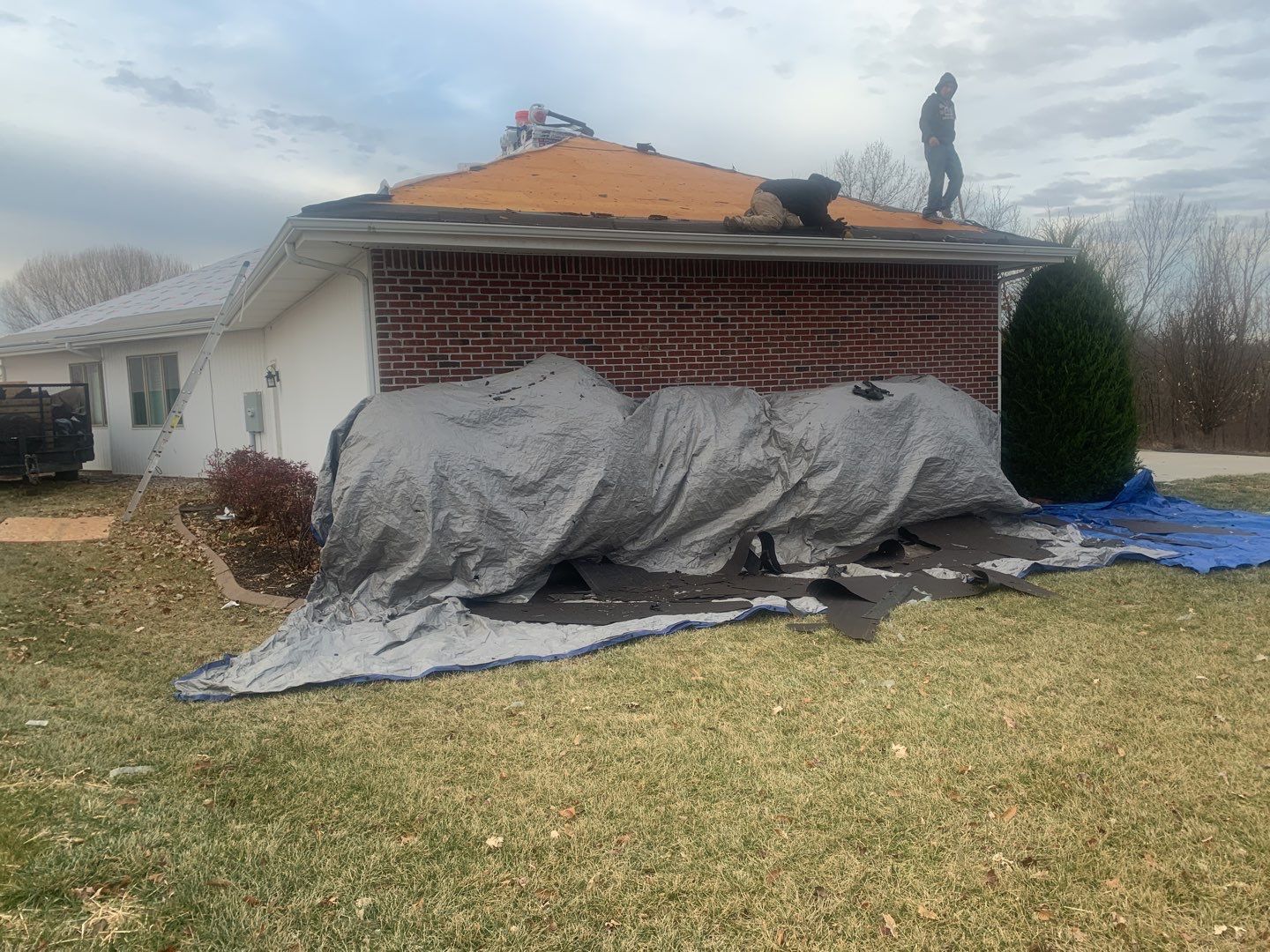 Residential Roofing Installation using GAF Timberline roof by EEC  Windows, Siding & Roofing 