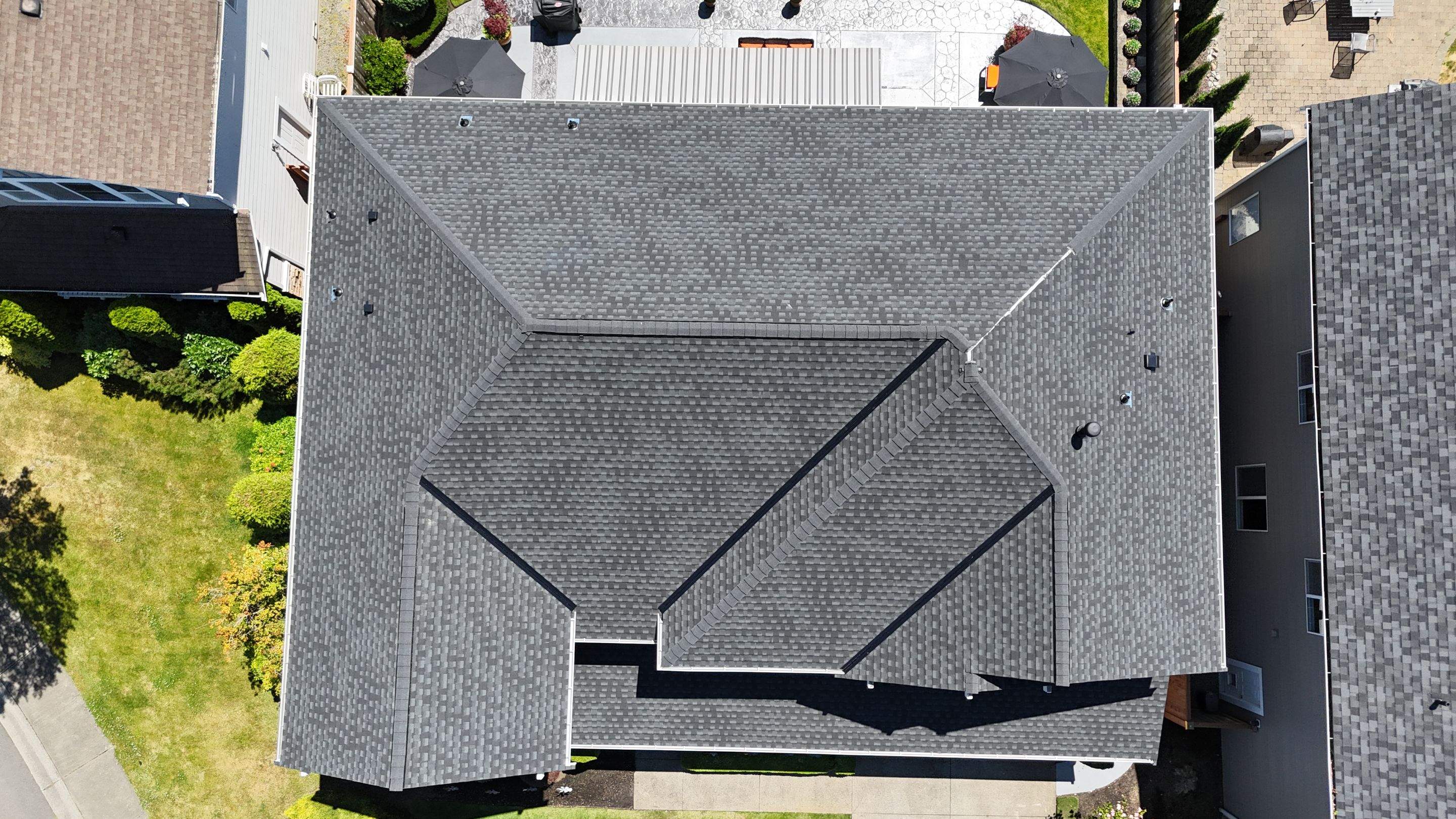 Residential Roofing Installation using GAF UHDZ Shingles by Roofing Formula LLC